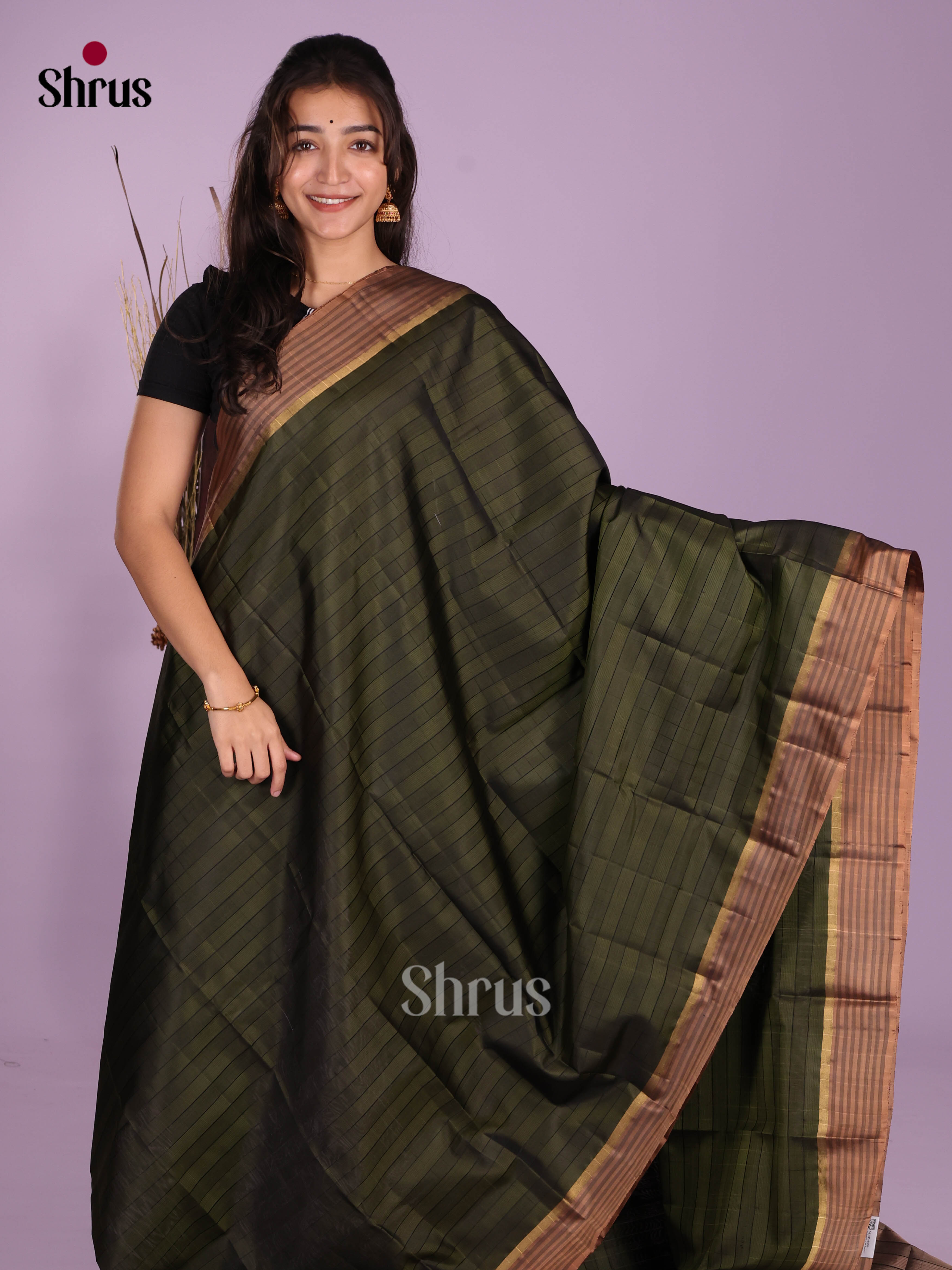 DKS11138 - Kanchipuram silk (LR) Saree - Shop on Shrus.com