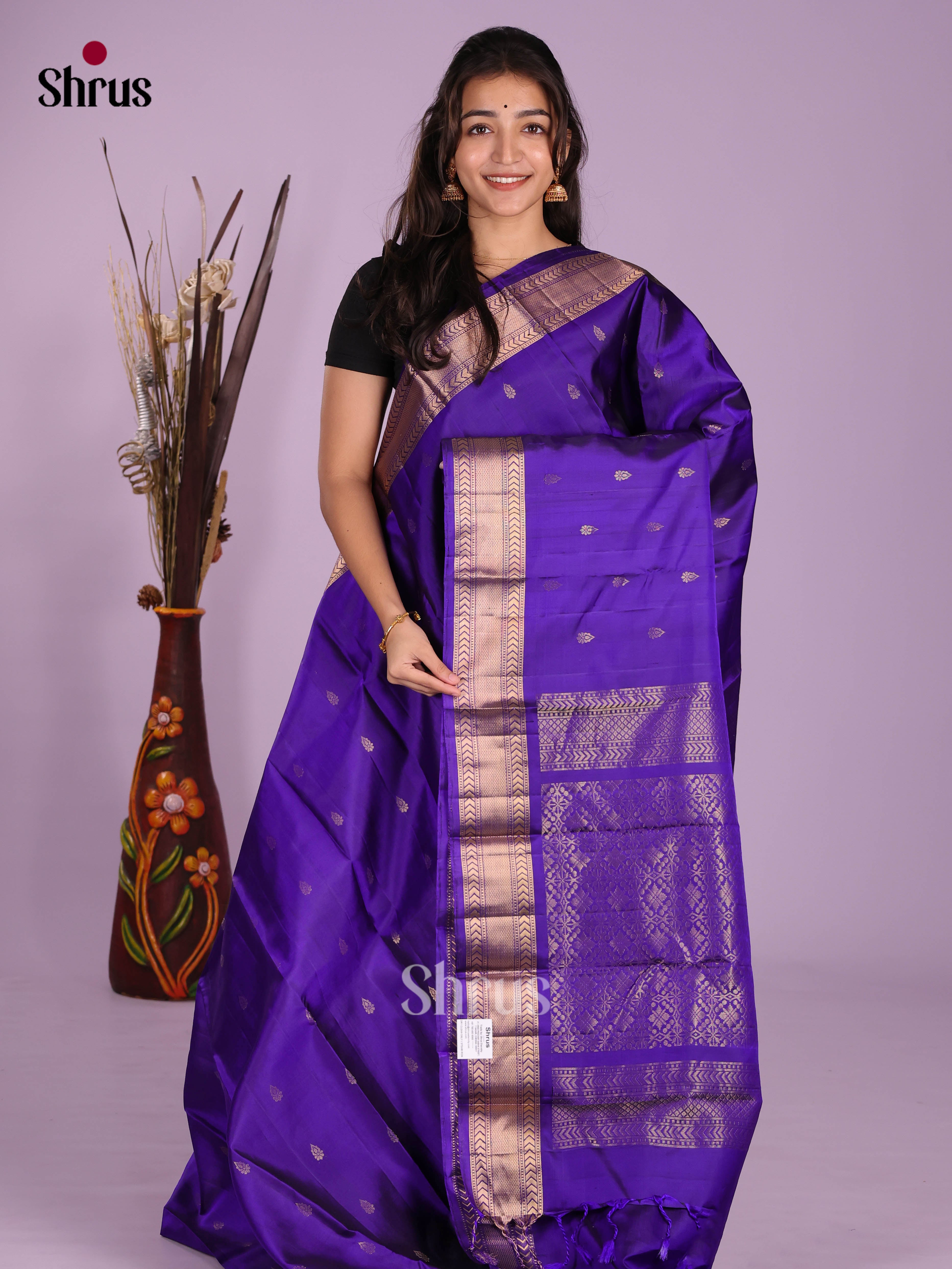 DKS11149 - Kanchipuram silk (HR) Saree