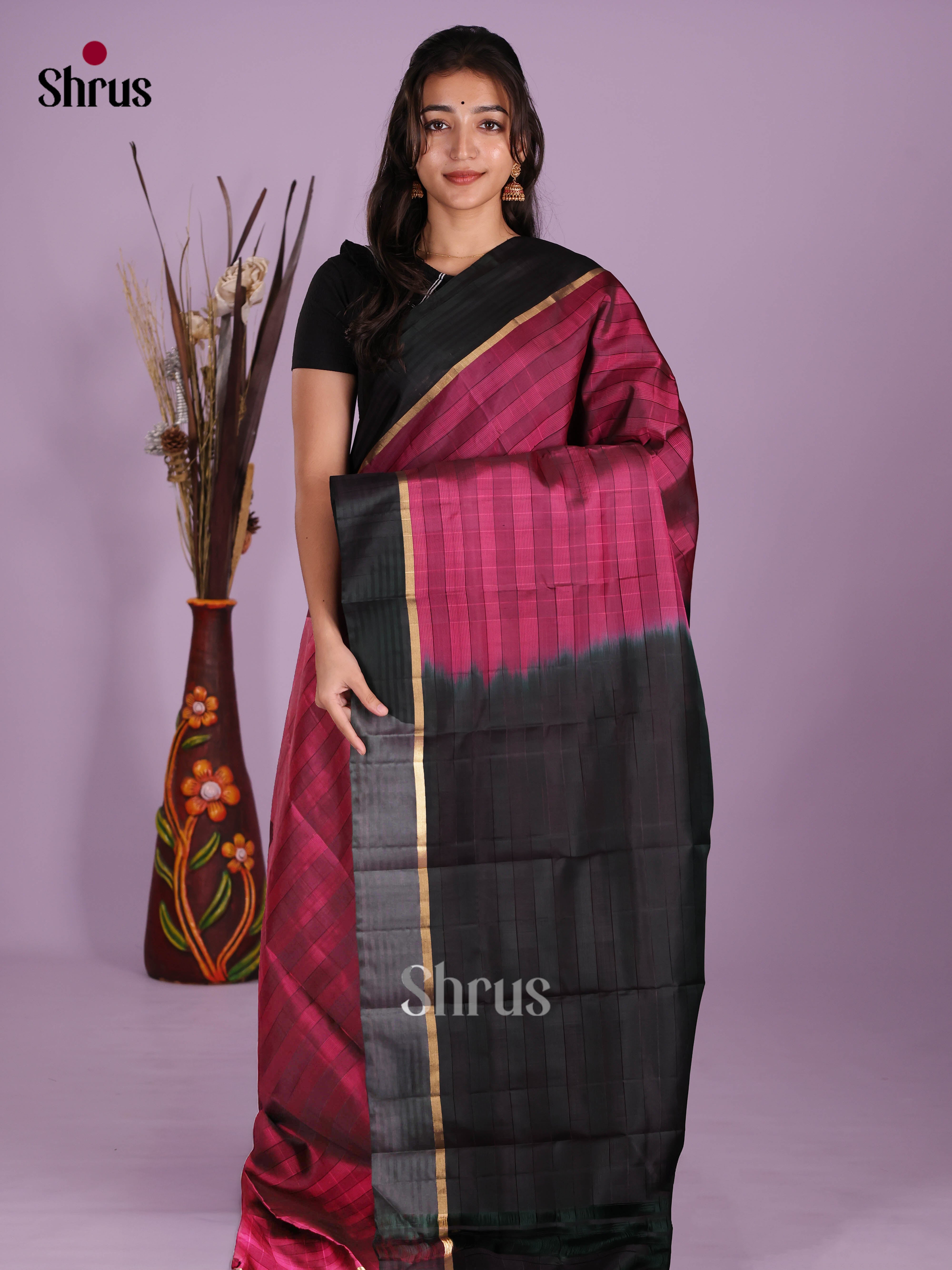 DKS11162 - Kanchipuram silk (LR) Saree