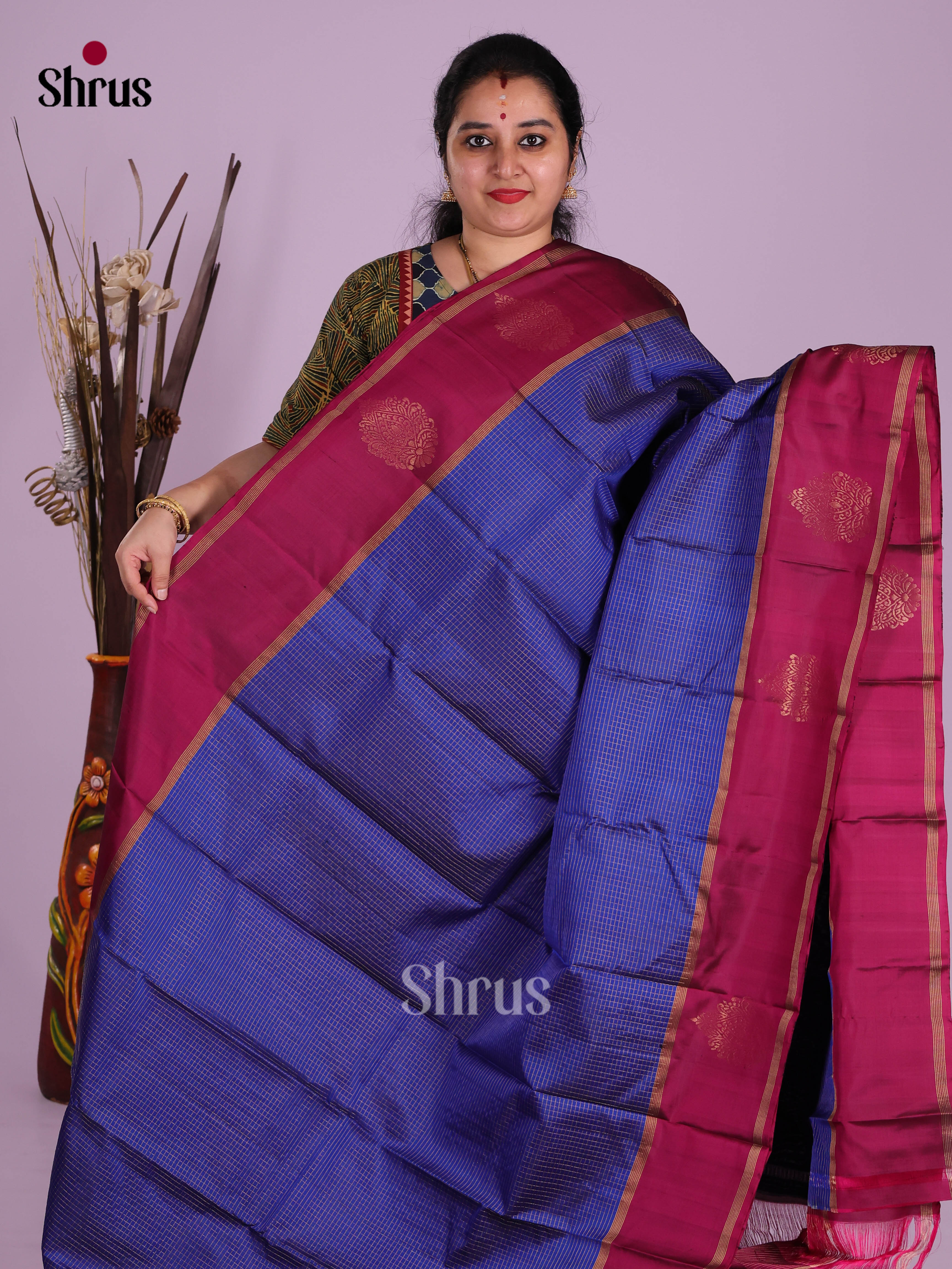DKS11170 - Kanchipuram silk (HR) Saree - Shop on Shrus.com