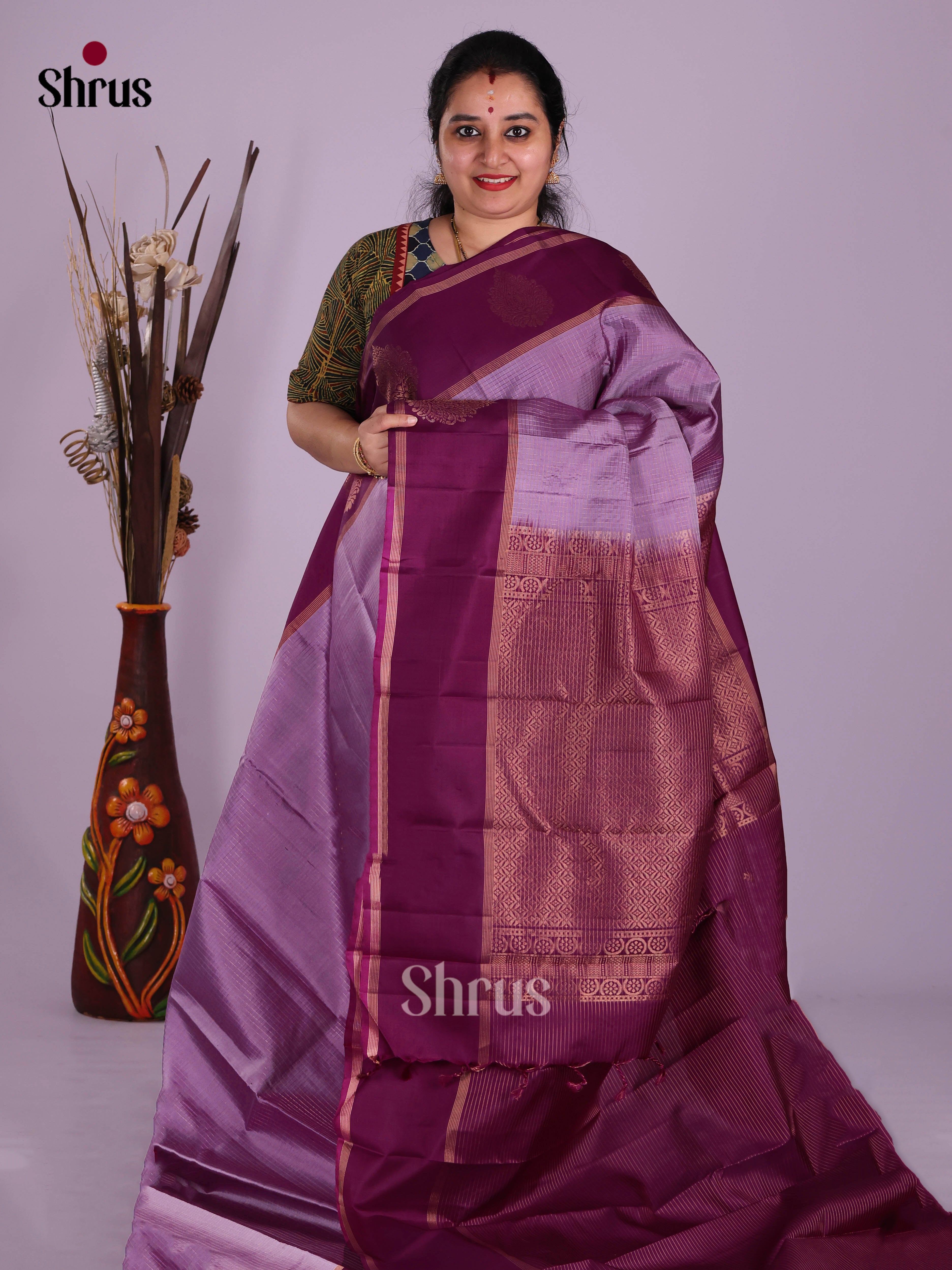 DKS11171 - Kanchipuram silk (HR) Saree - Shop on Shrus.com