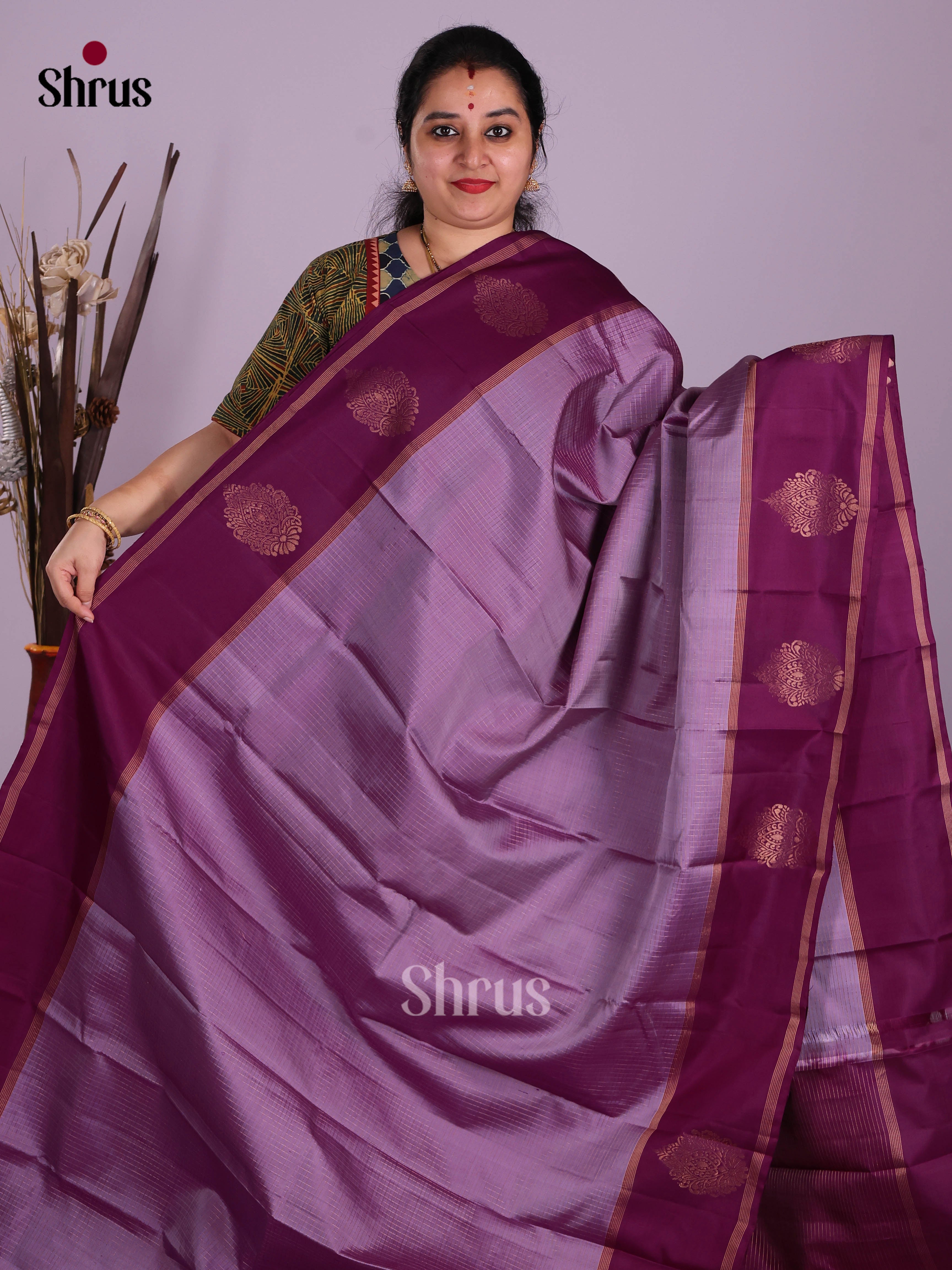 DKS11171 - Kanchipuram silk (HR) Saree - Shop on Shrus.com