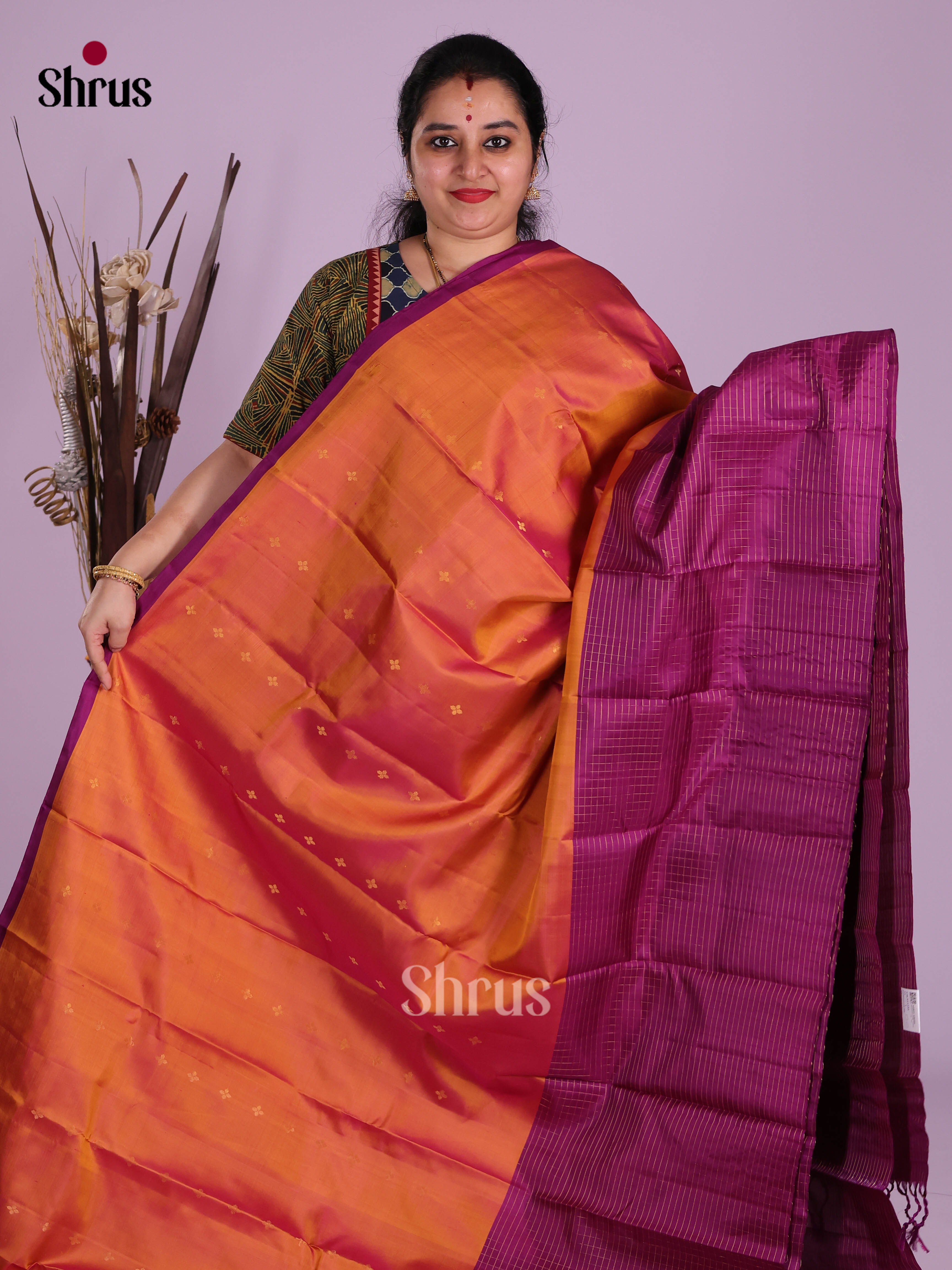 DKS11181 - Kanchipuram silk (HR) Saree - Shop on Shrus.com