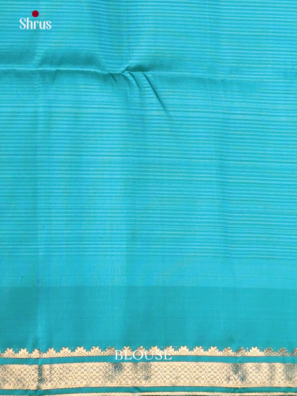 Charming Pink & Teal Soft Silk Saree gleams  zari buttas & Brocade pallu