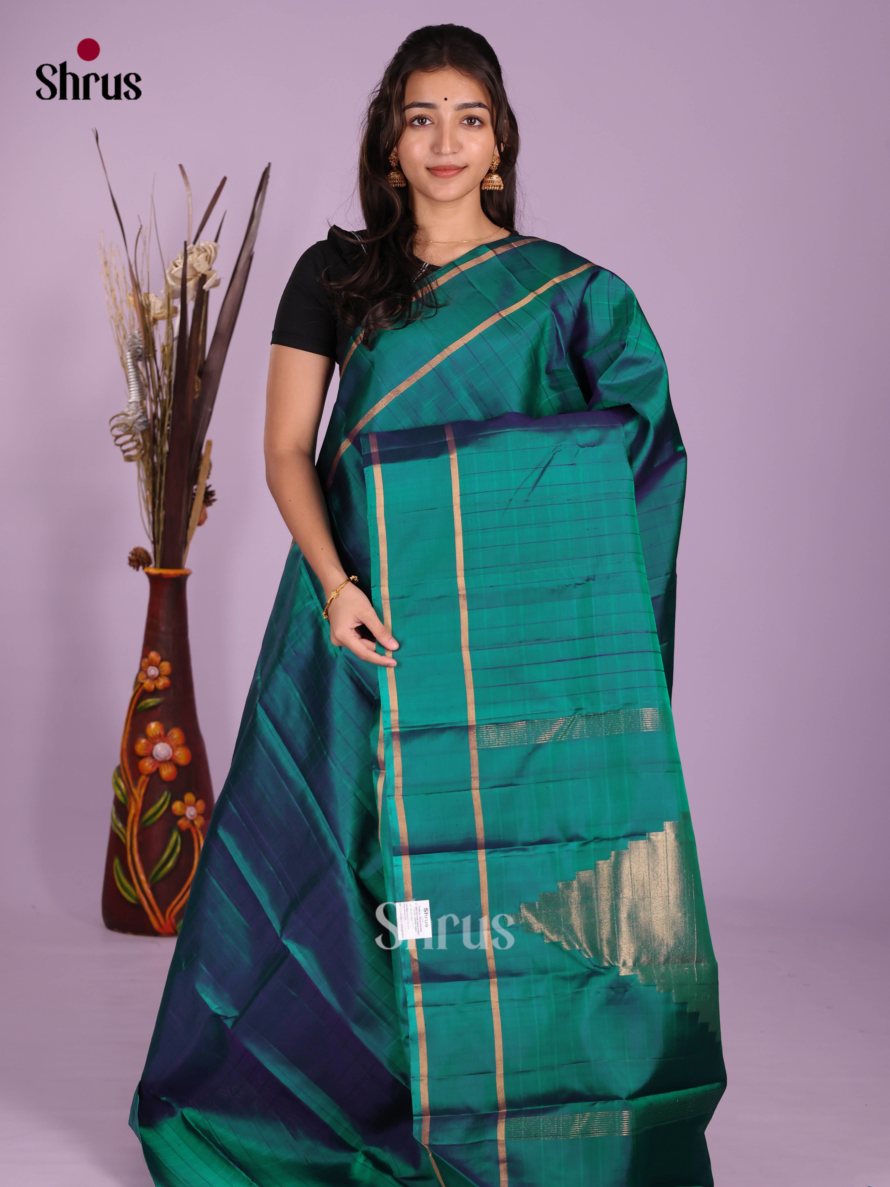 DKS11188 - Kanchipuram silk (HR) Saree
