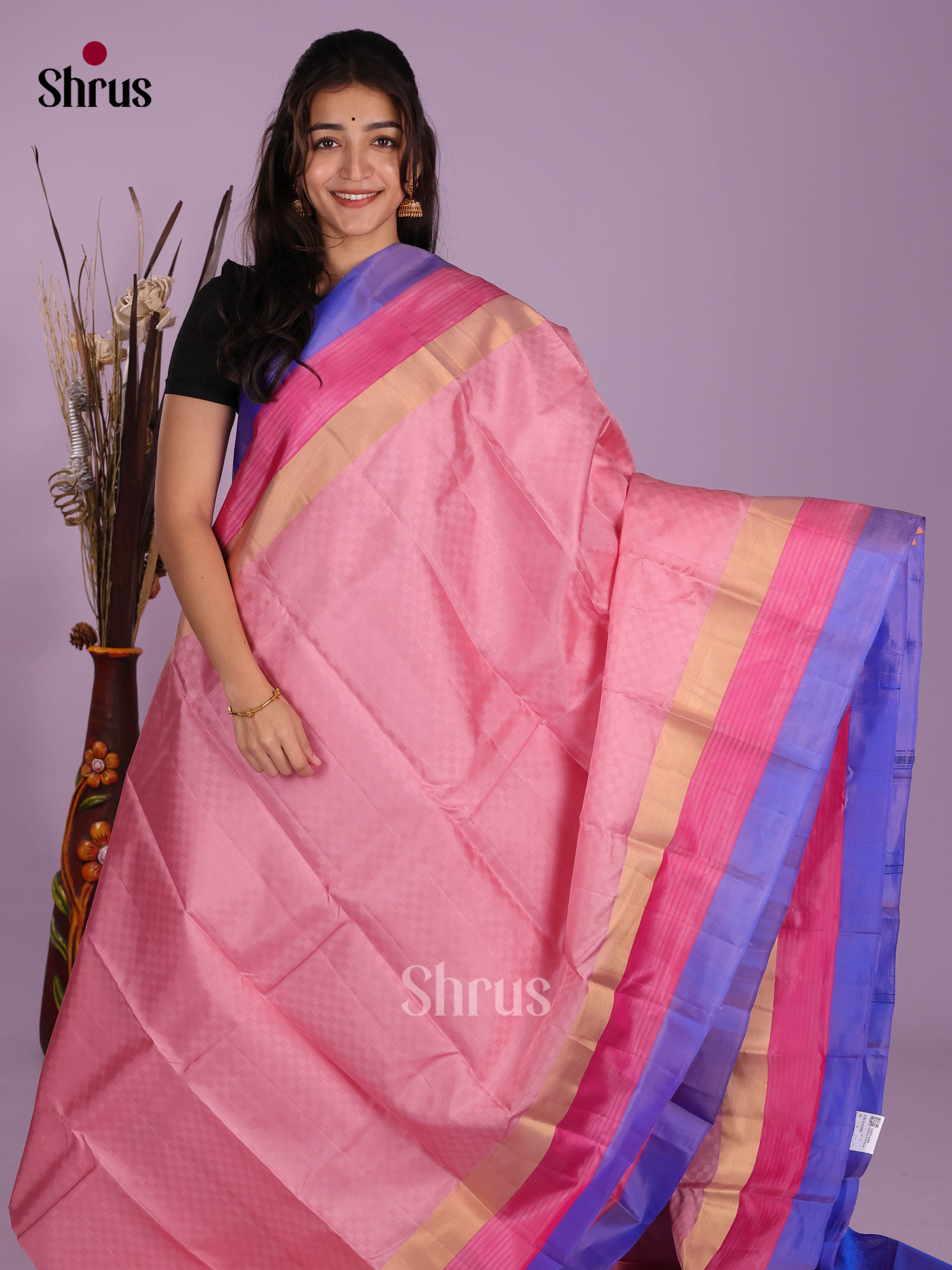DKS11200 - Kanchipuram silk (LR) Saree - Shop on Shrus.com