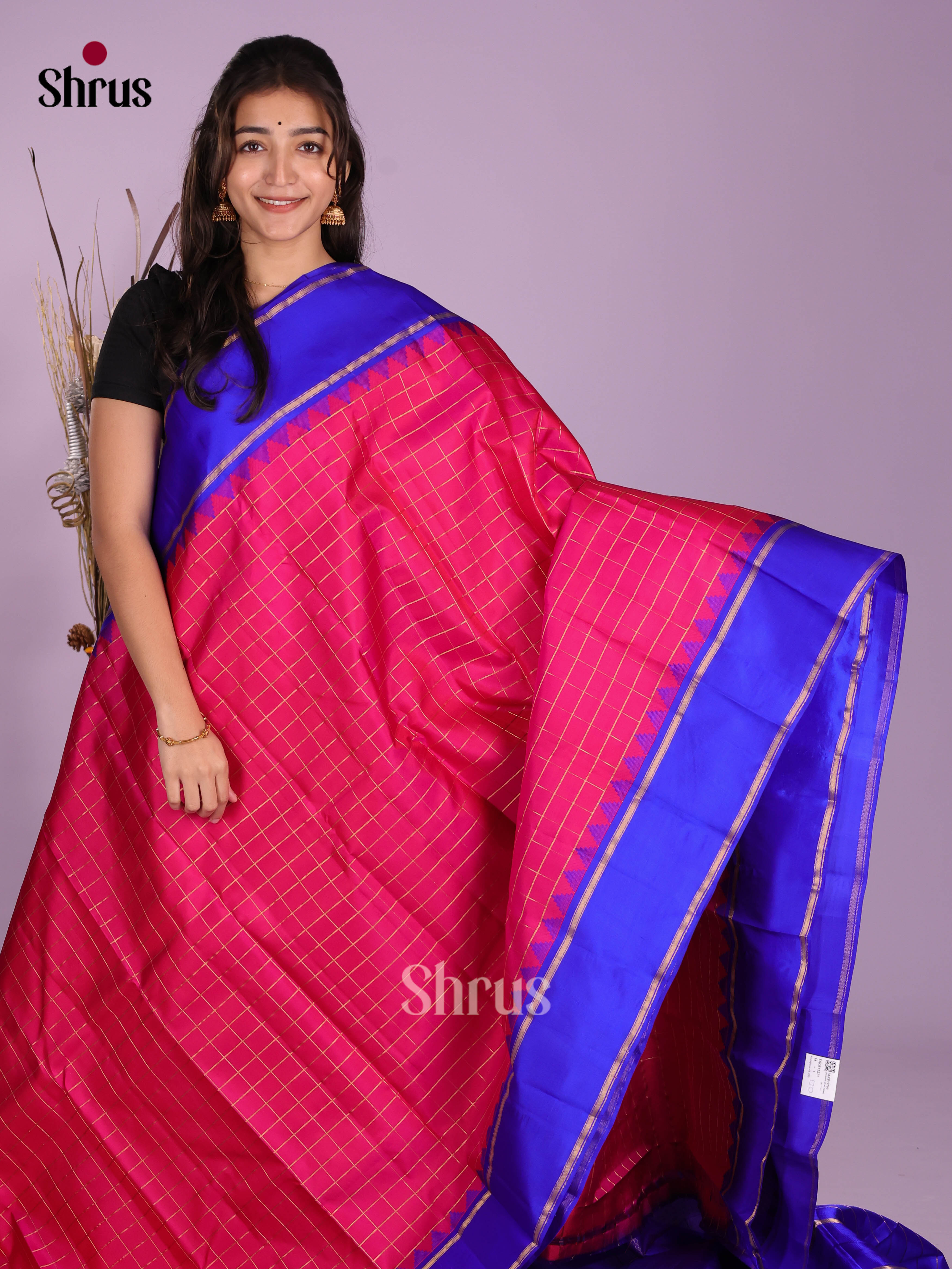 DKS11211 - Kanchipuram silk (HR) Saree