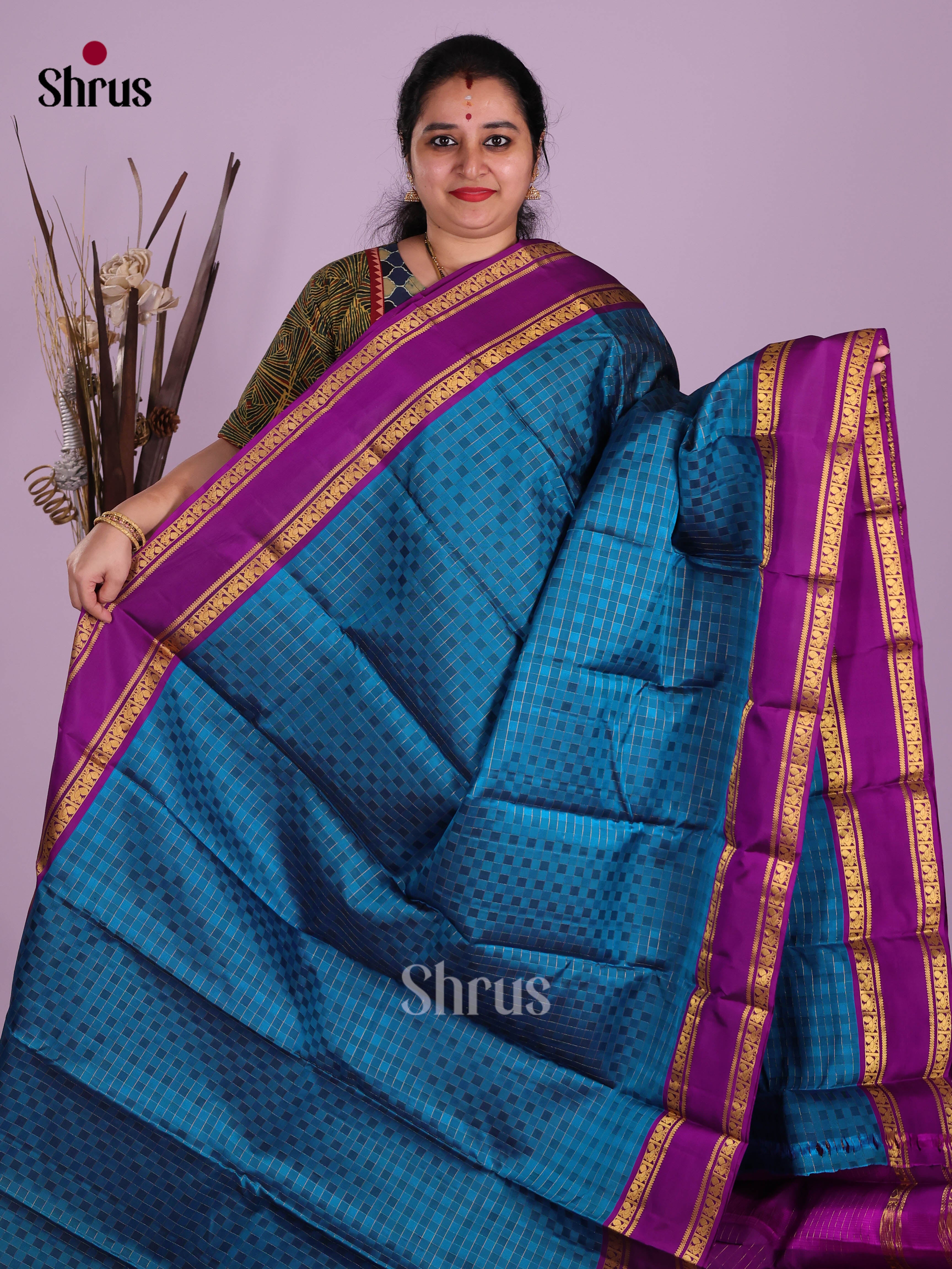 DKS11216 - Kanchipuram silk (HR) Saree