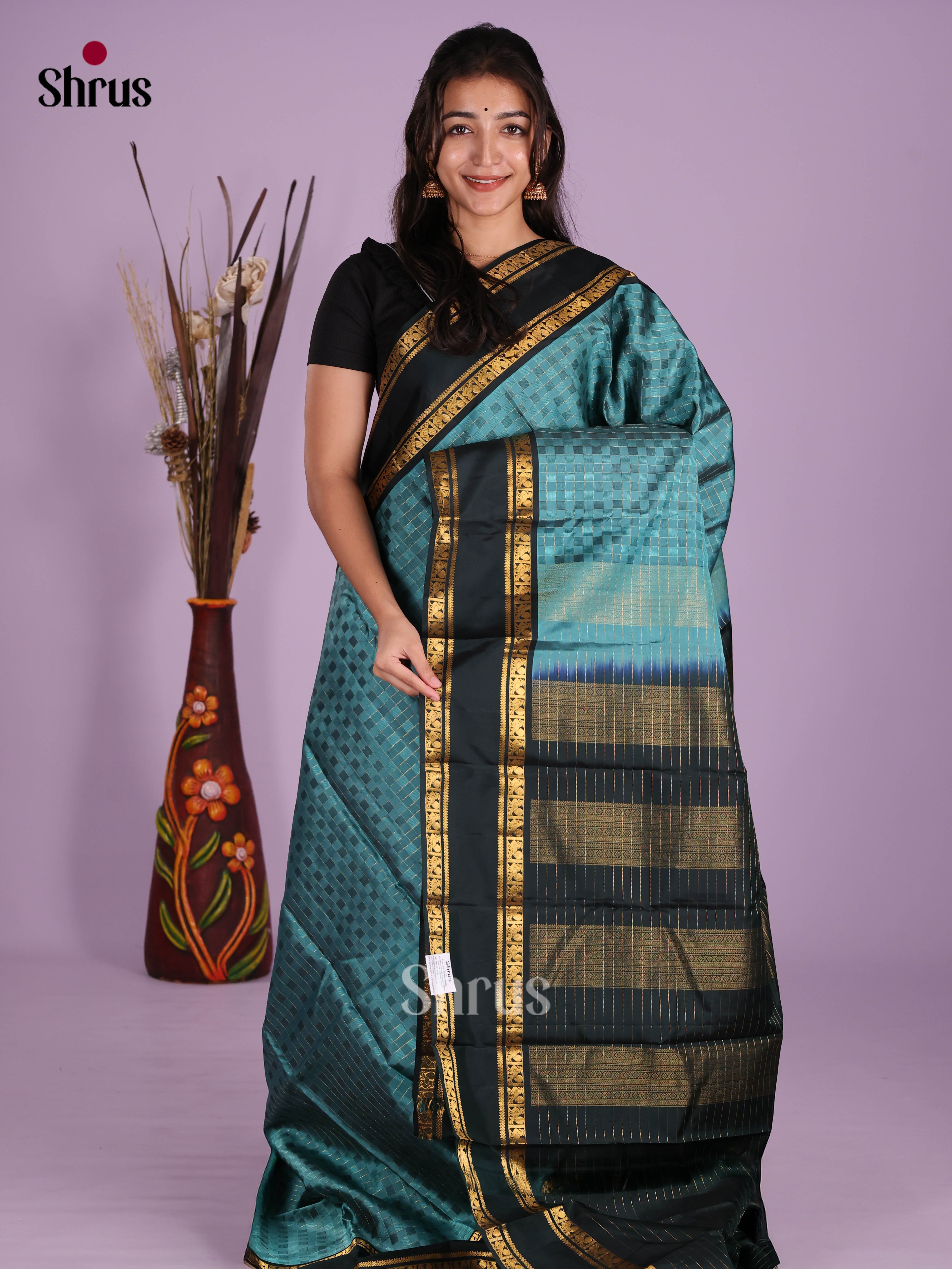 DKS11222 - Kanchipuram silk (HR) Saree