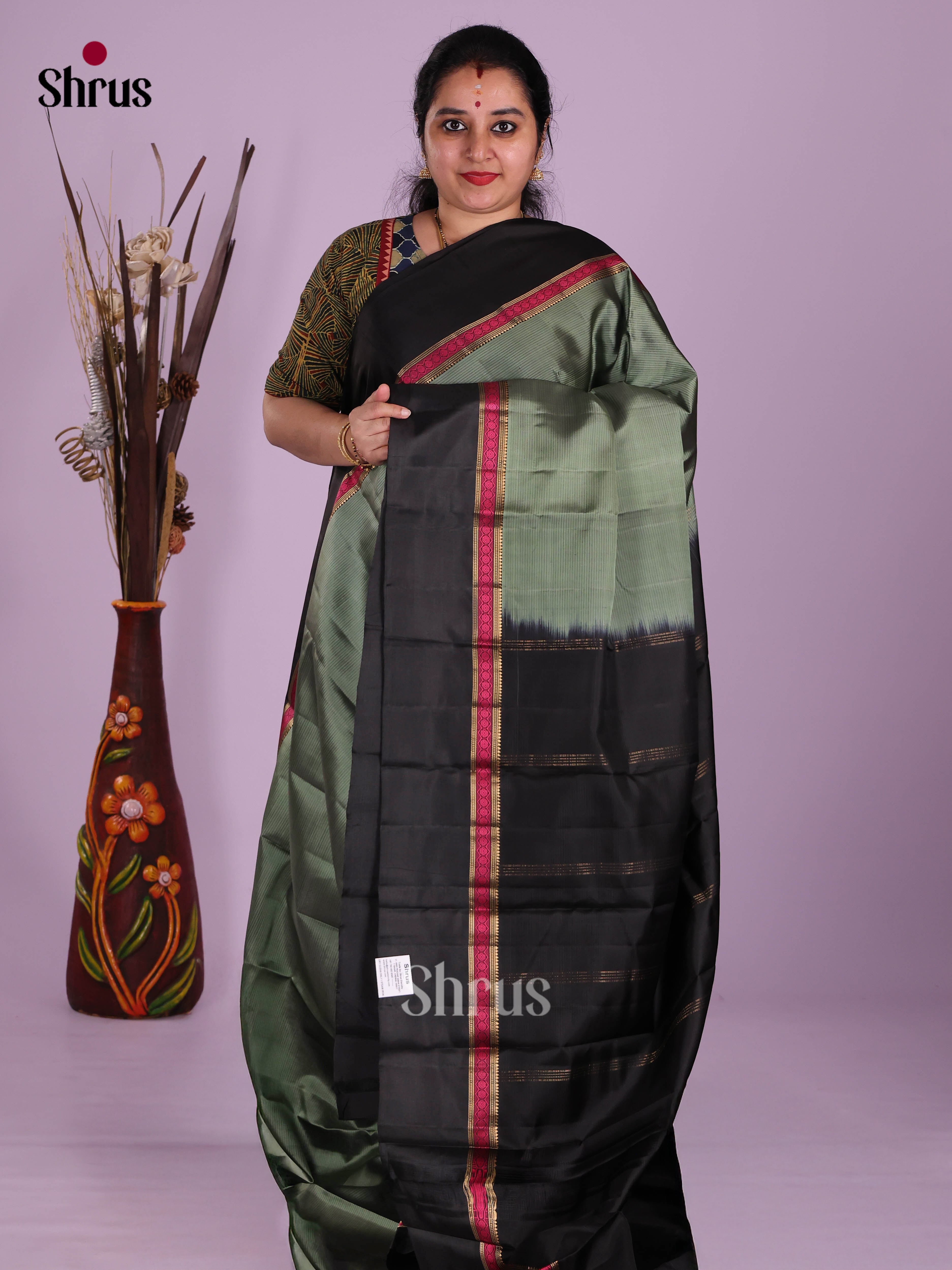 DKS11231 - Kanchipuram silk (LR) Saree - Shop on Shrus.com