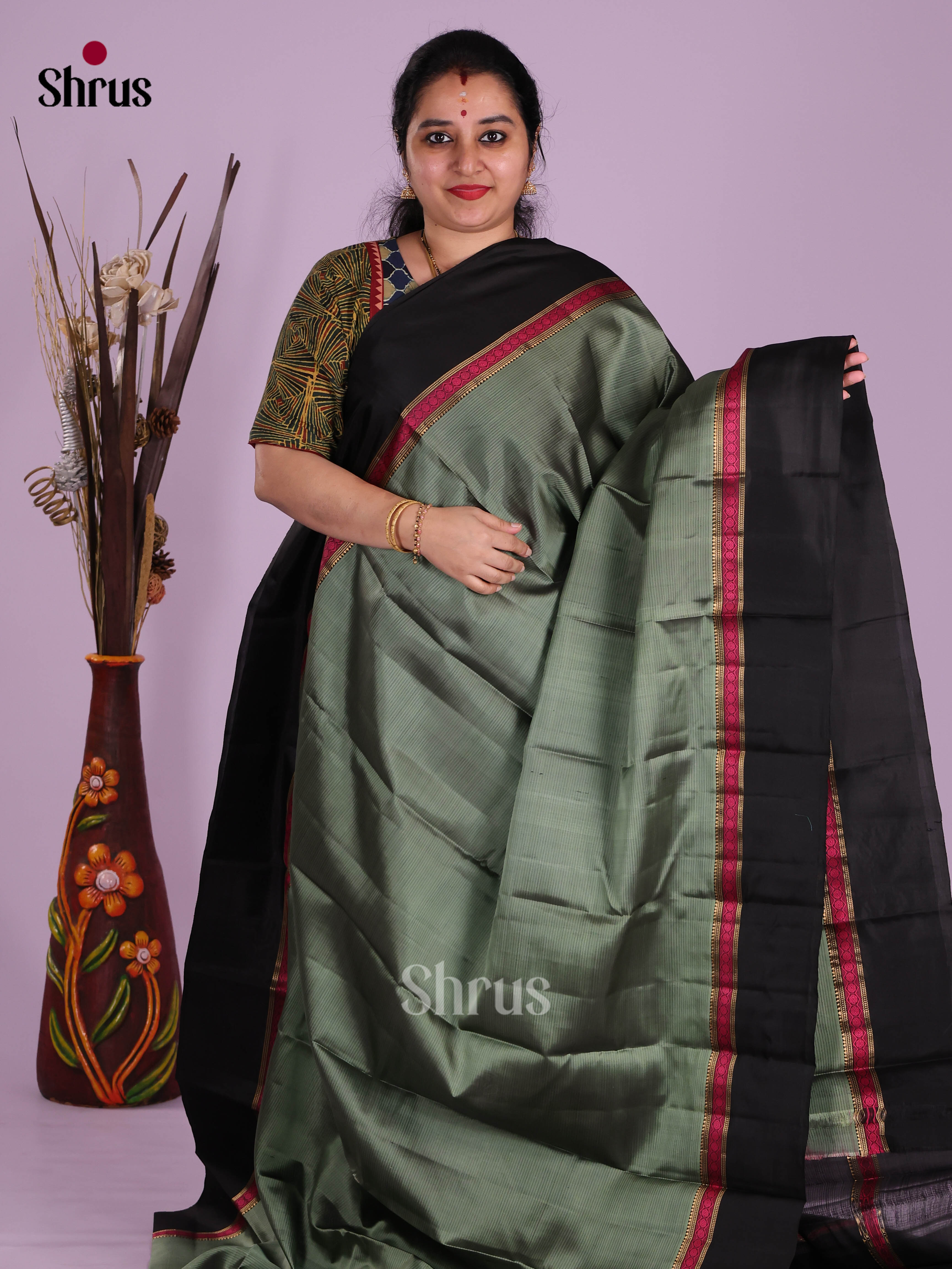 DKS11231 - Kanchipuram silk (LR) Saree - Shop on Shrus.com