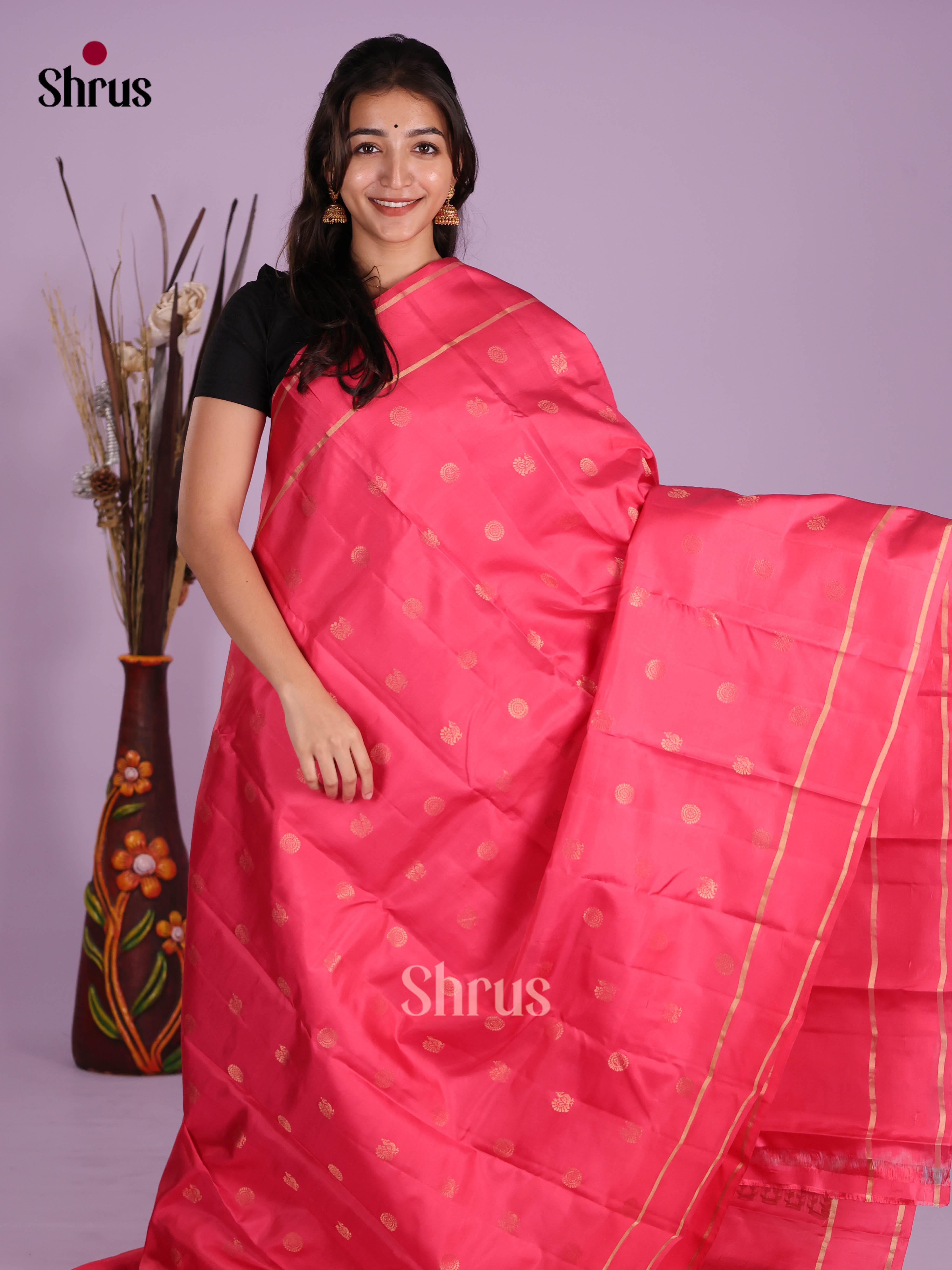 DKS11233 - Kanchipuram silk (HR) Saree