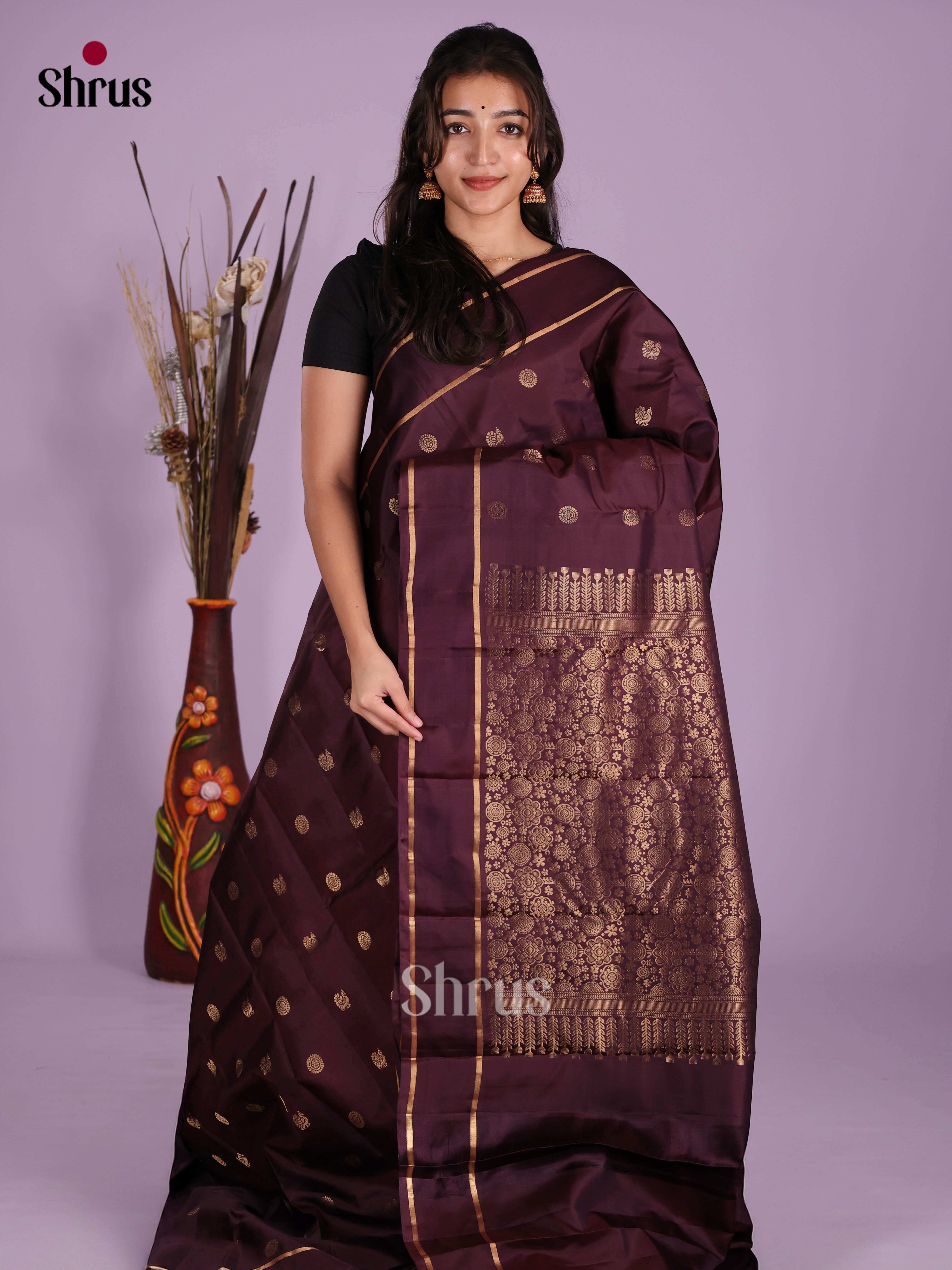 DKS11235 - Kanchipuram silk (HR) Saree - Shop on Shrus.com