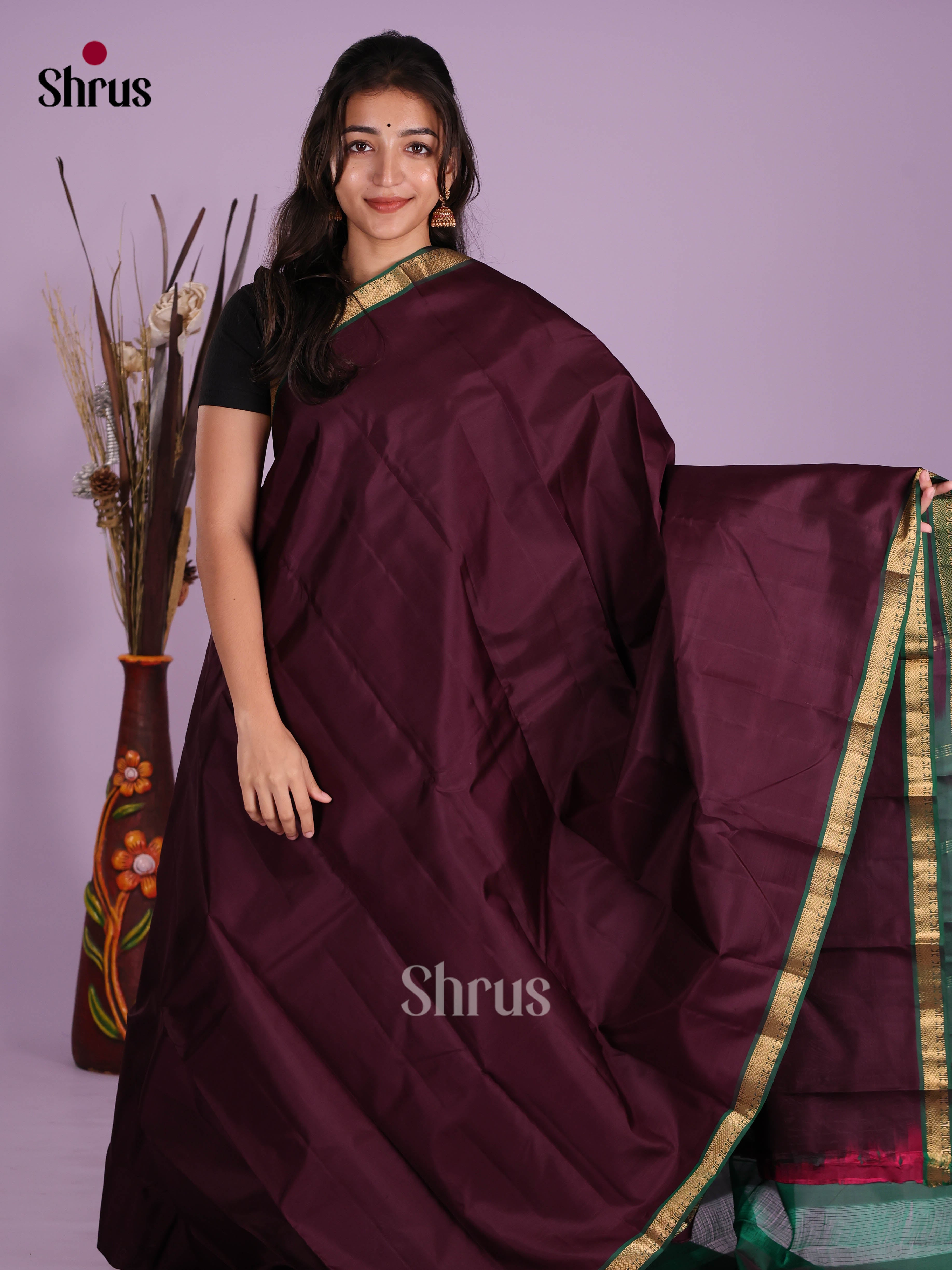 DKS11247 - Kanchipuram silk (LR) Saree - Shop on Shrus.com
