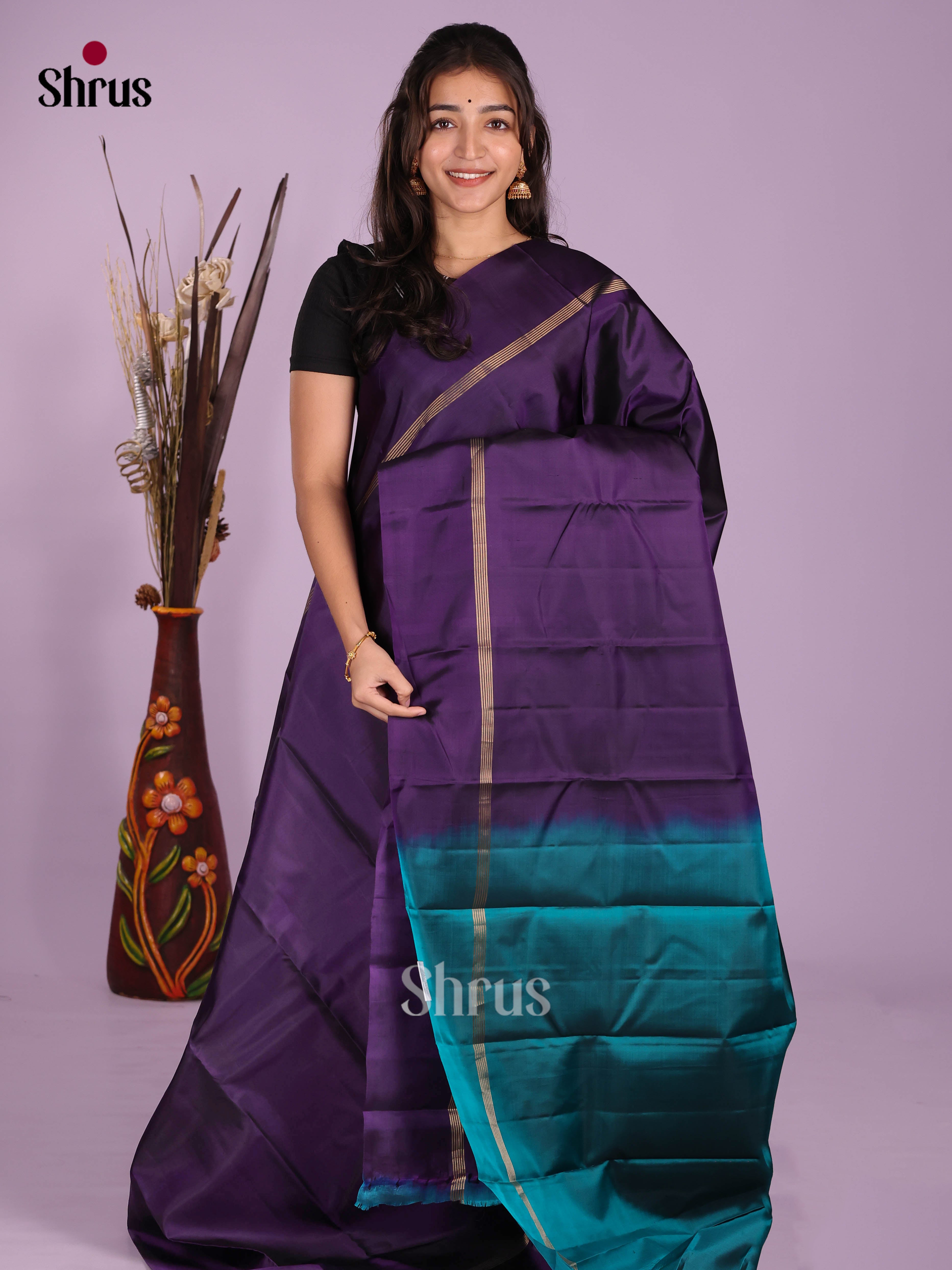 DKS11259 - Kanchipuram silk (LR) Saree