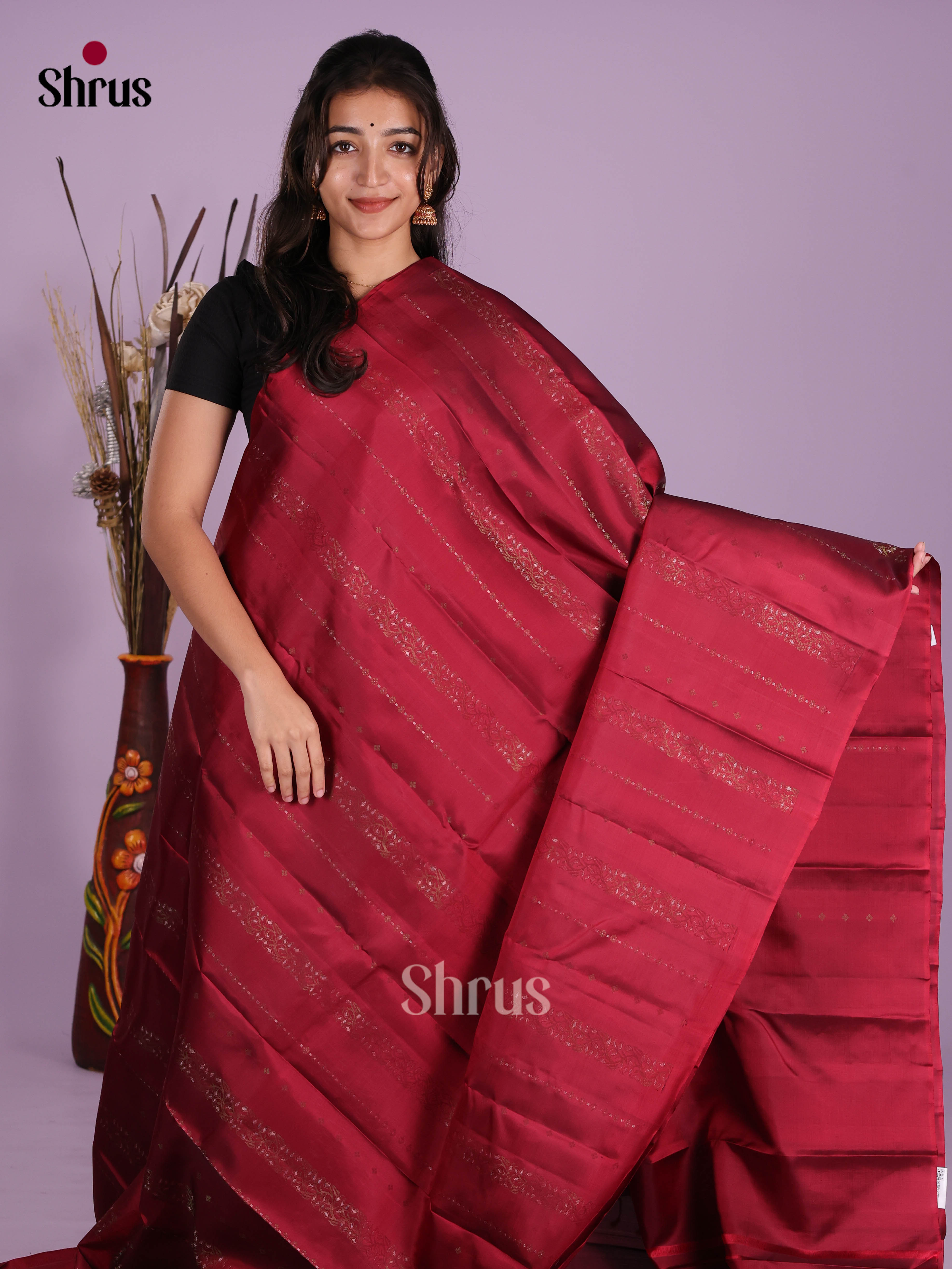 DKS11261 - Kanchipuram silk (HR) Saree