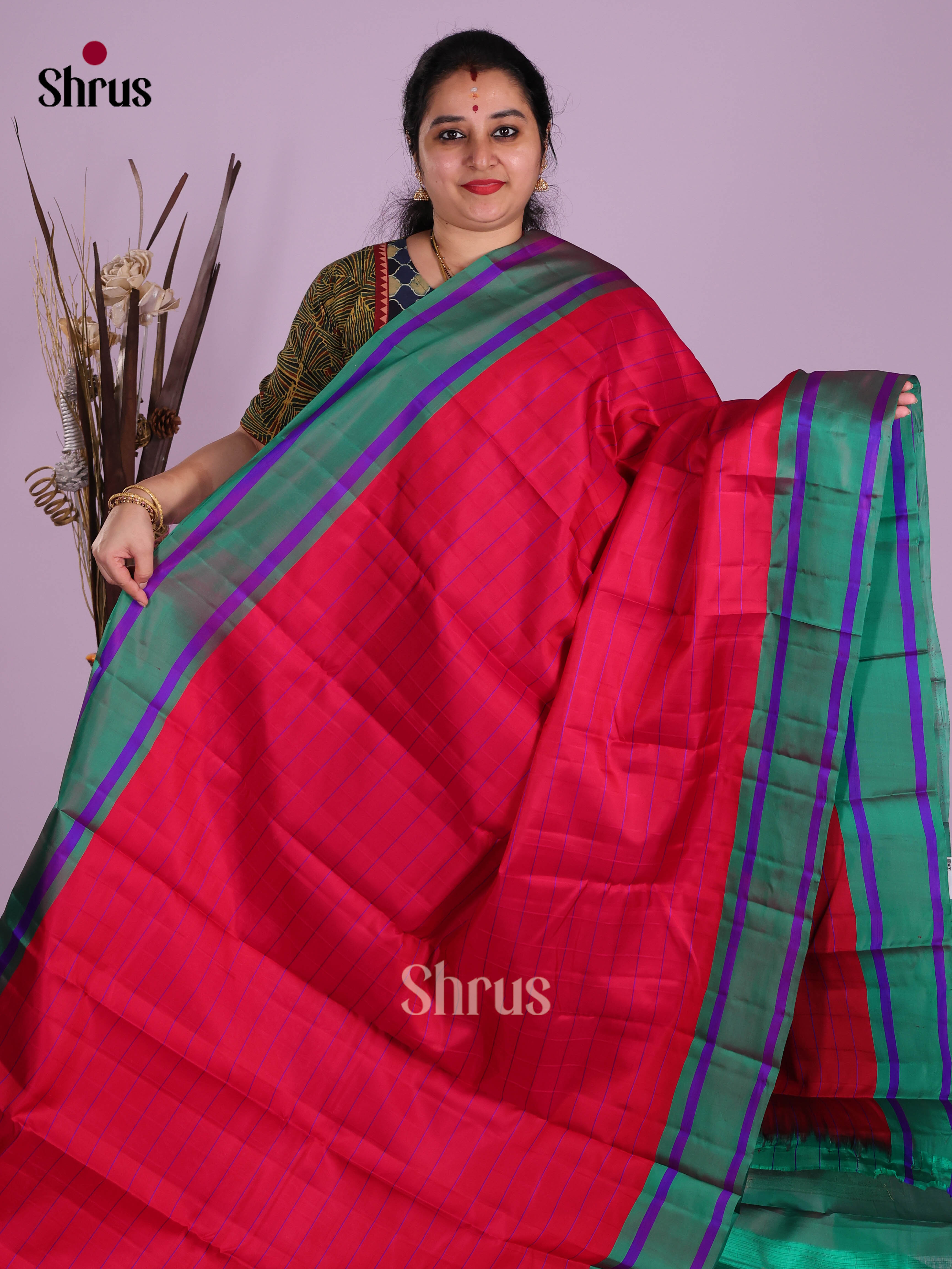 DKS11264 - Kanchipuram silk (HR) Saree
