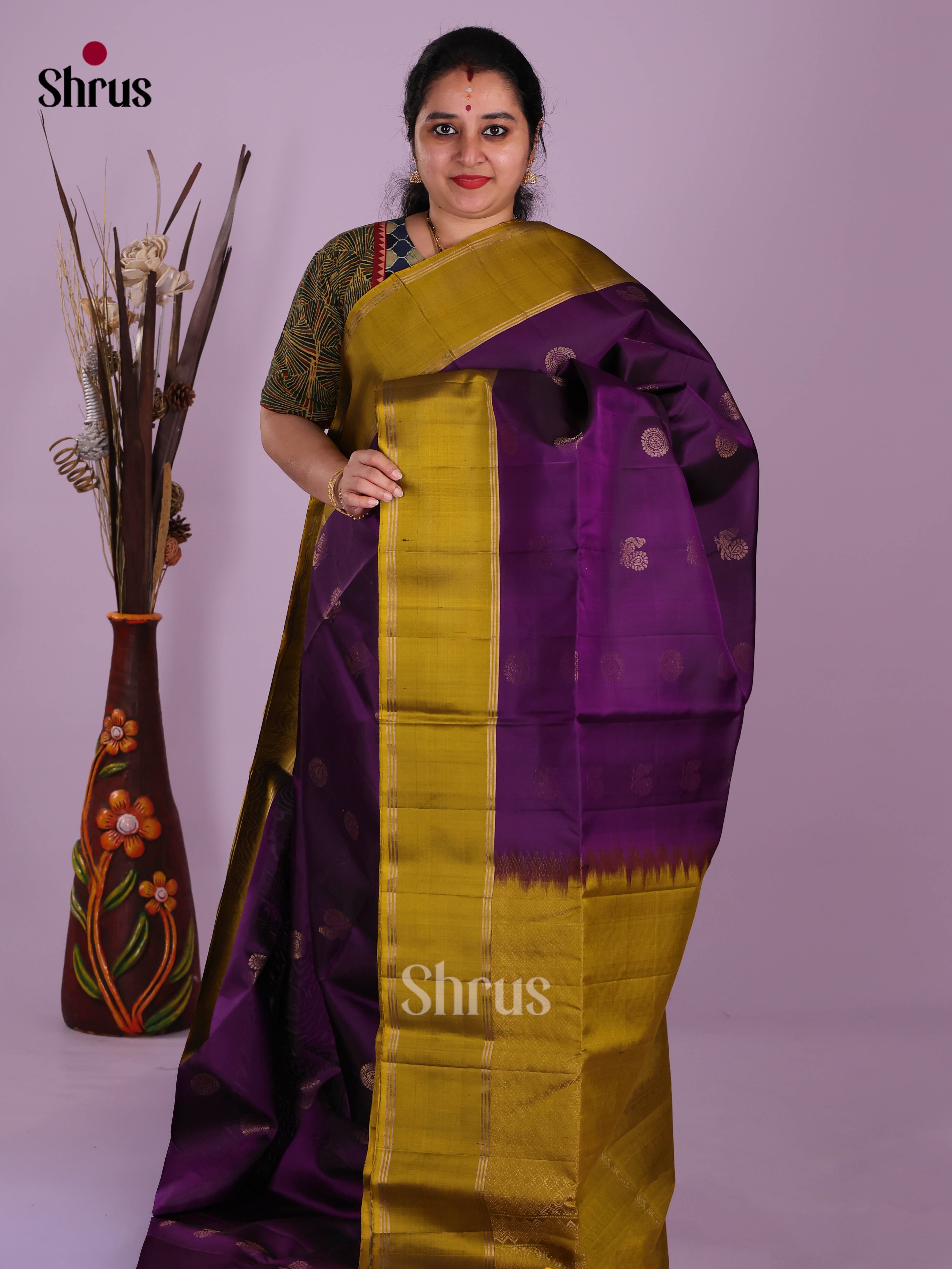 DKS11269 - Soft Silk (HR) Saree - Shop on Shrus.com
