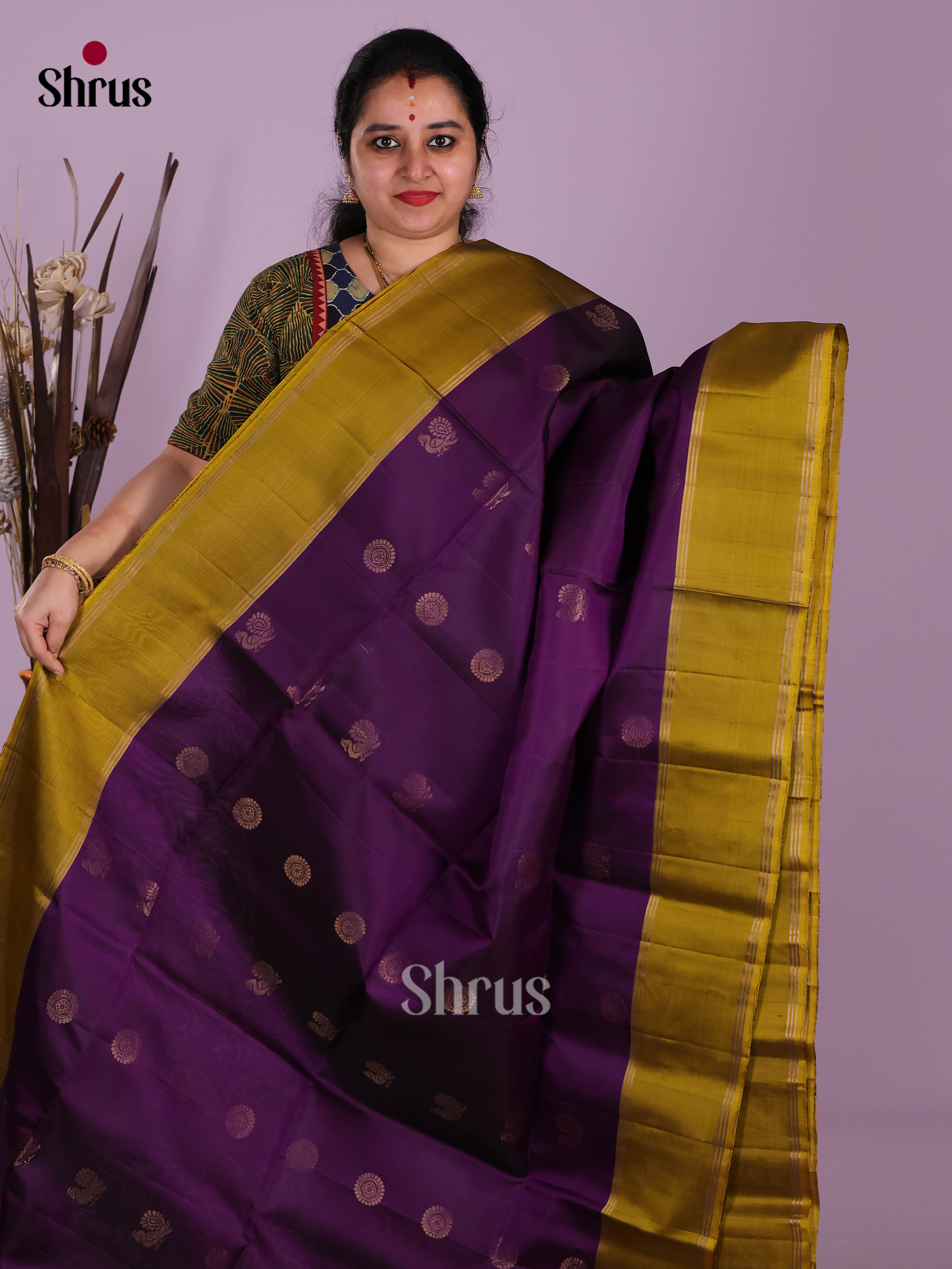 DKS11269 - Soft Silk (HR) Saree - Shop on Shrus.com