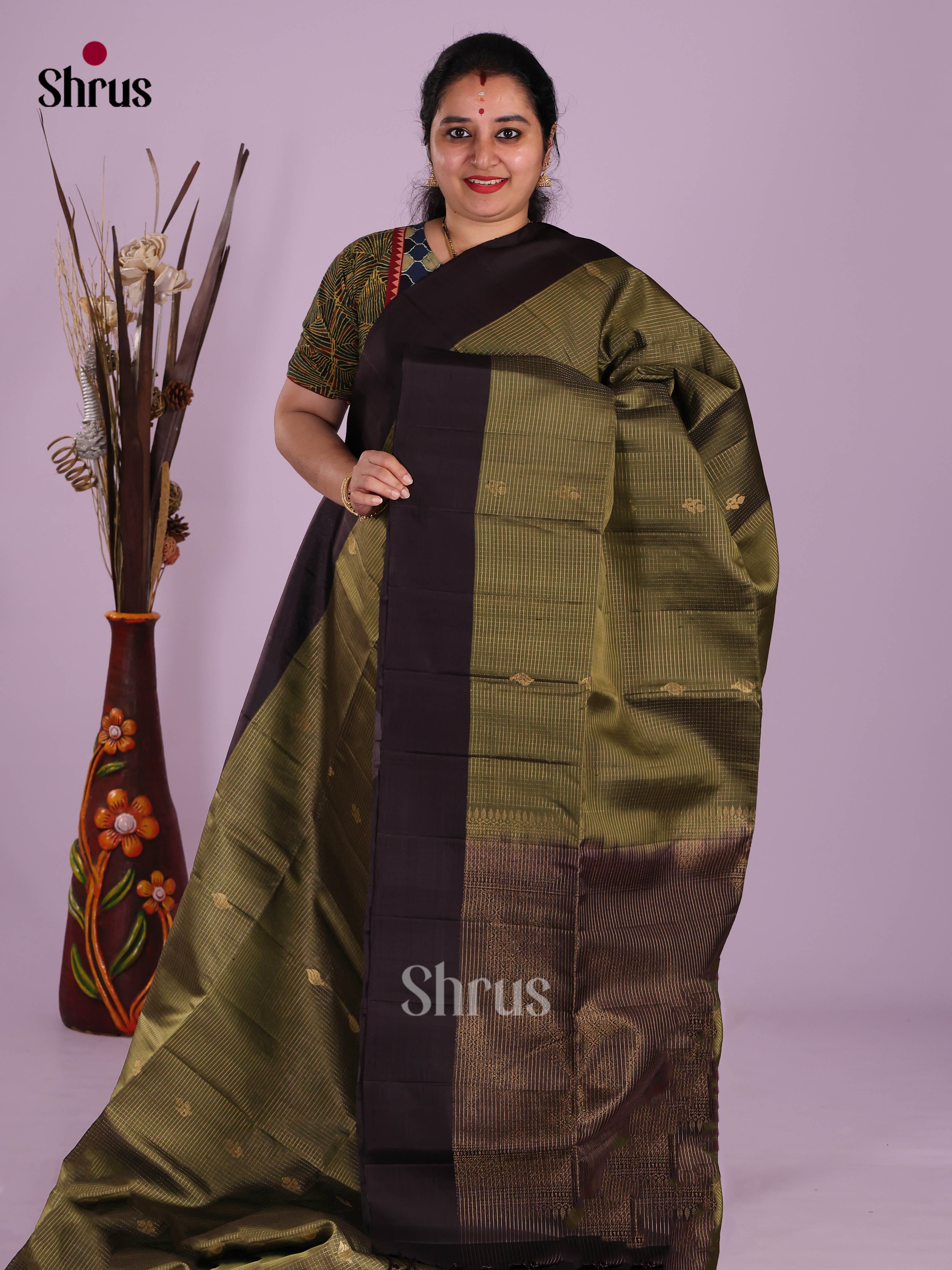 DKS11280 - Soft Silk (HR) Saree - Shop on Shrus.com