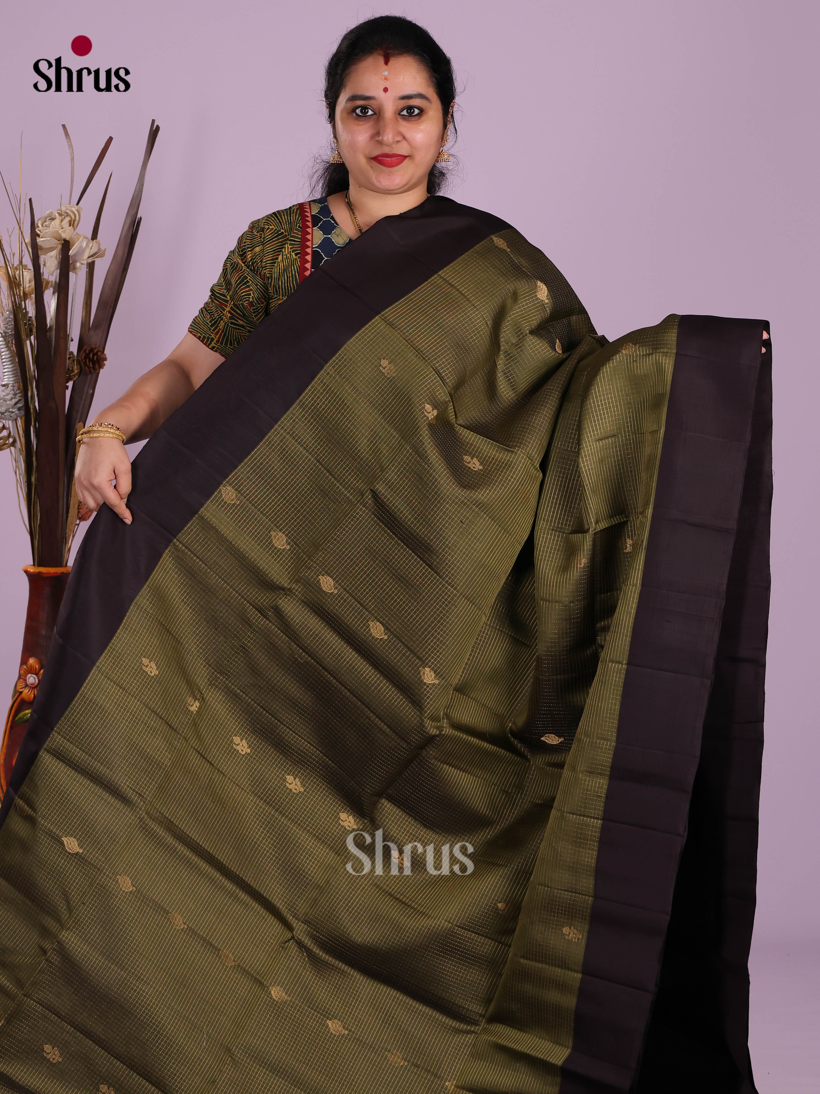 DKS11280 - Soft Silk (HR) Saree - Shop on Shrus.com