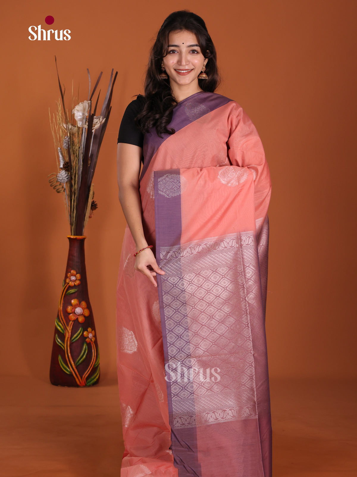DKS11304 - Semi Silkcotton Saree