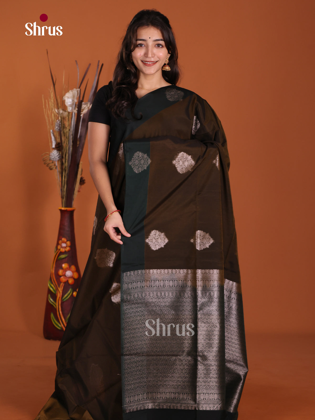 DKS11315 - Semi Silkcotton Saree