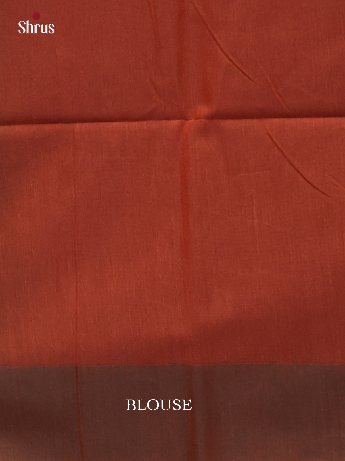 Orange & Brown - Semi Silkcotton Saree -DKS11319