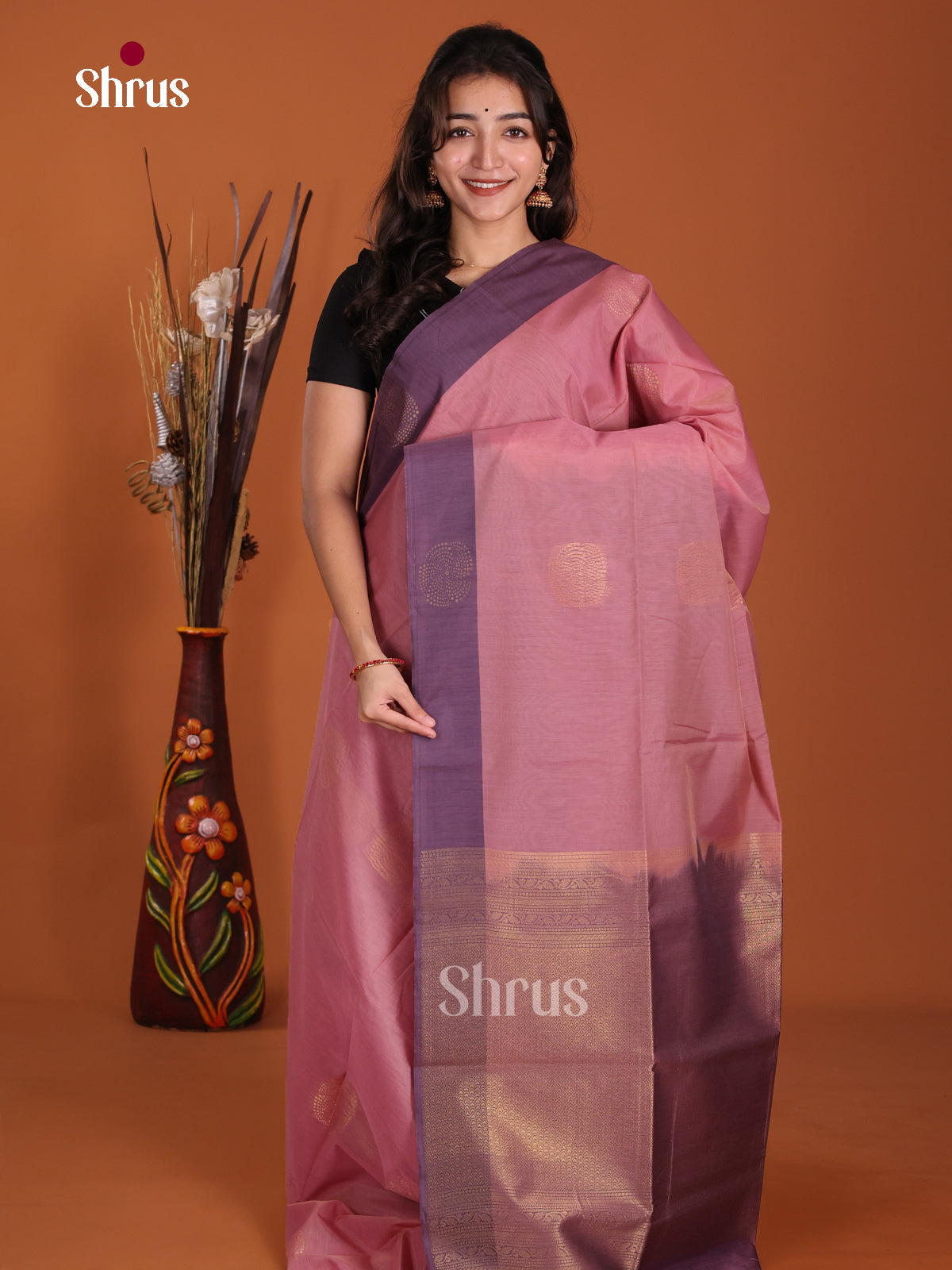 DKS11324 - Semi Silkcotton Saree