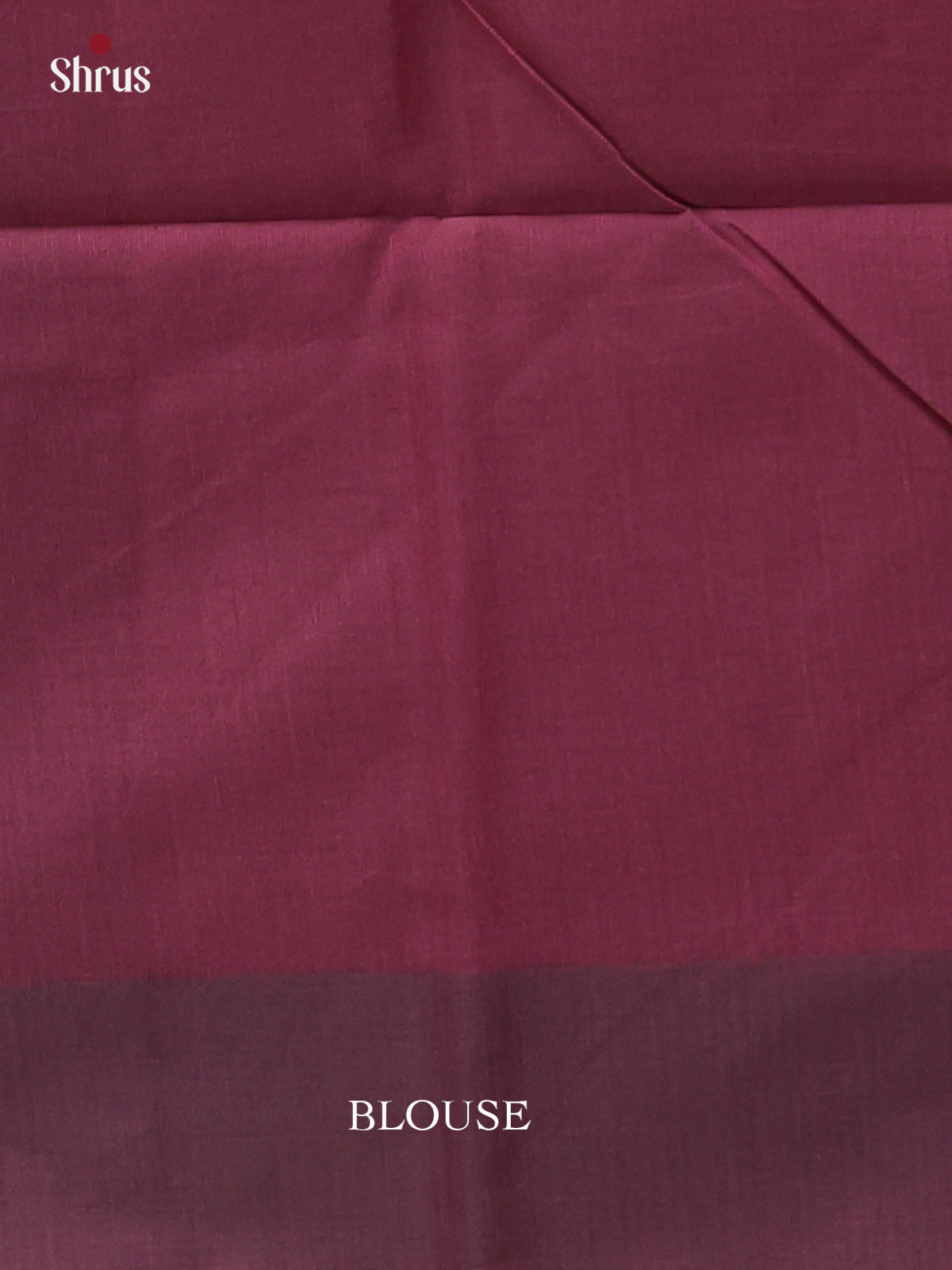 Pink & Maroon - Semi Silkcotton Saree- DKS11326