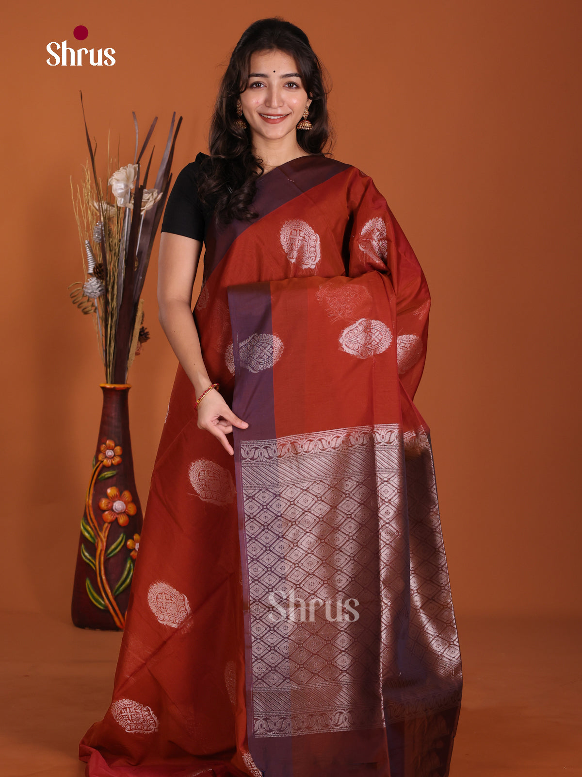 DKS11329 - Semi Silkcotton Saree