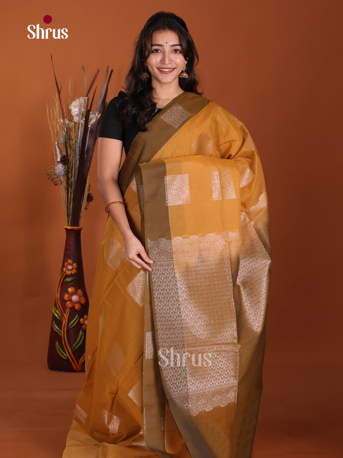 DKS11339 - Semi Silkcotton Saree