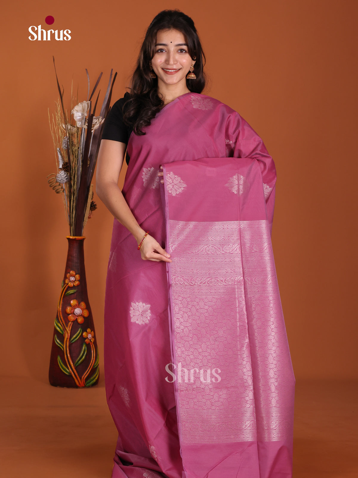 DKS11352 - Semi Silkcotton Saree