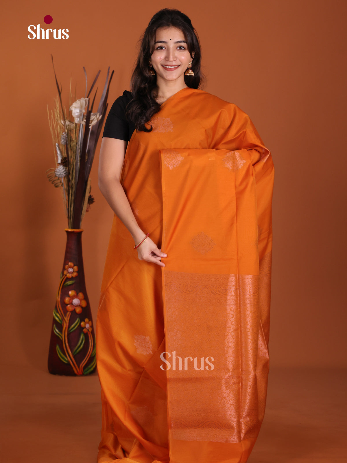 DKS11369 - Semi Silkcotton Saree