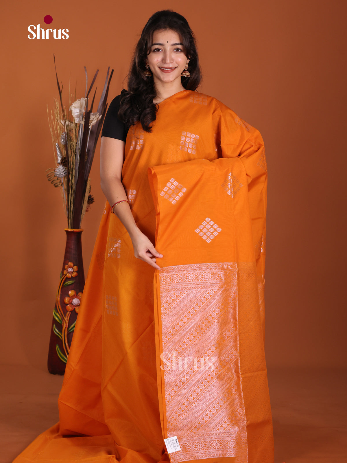 DKS11371 - Semi Silkcotton Saree