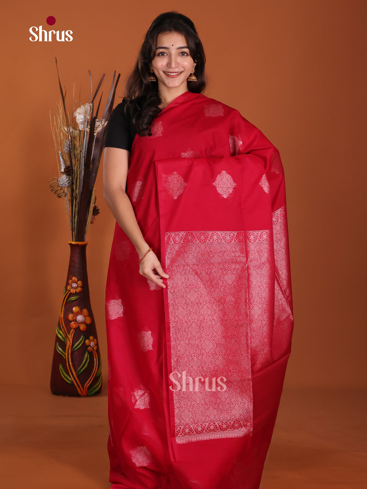 DKS11372 - Semi Silkcotton Saree