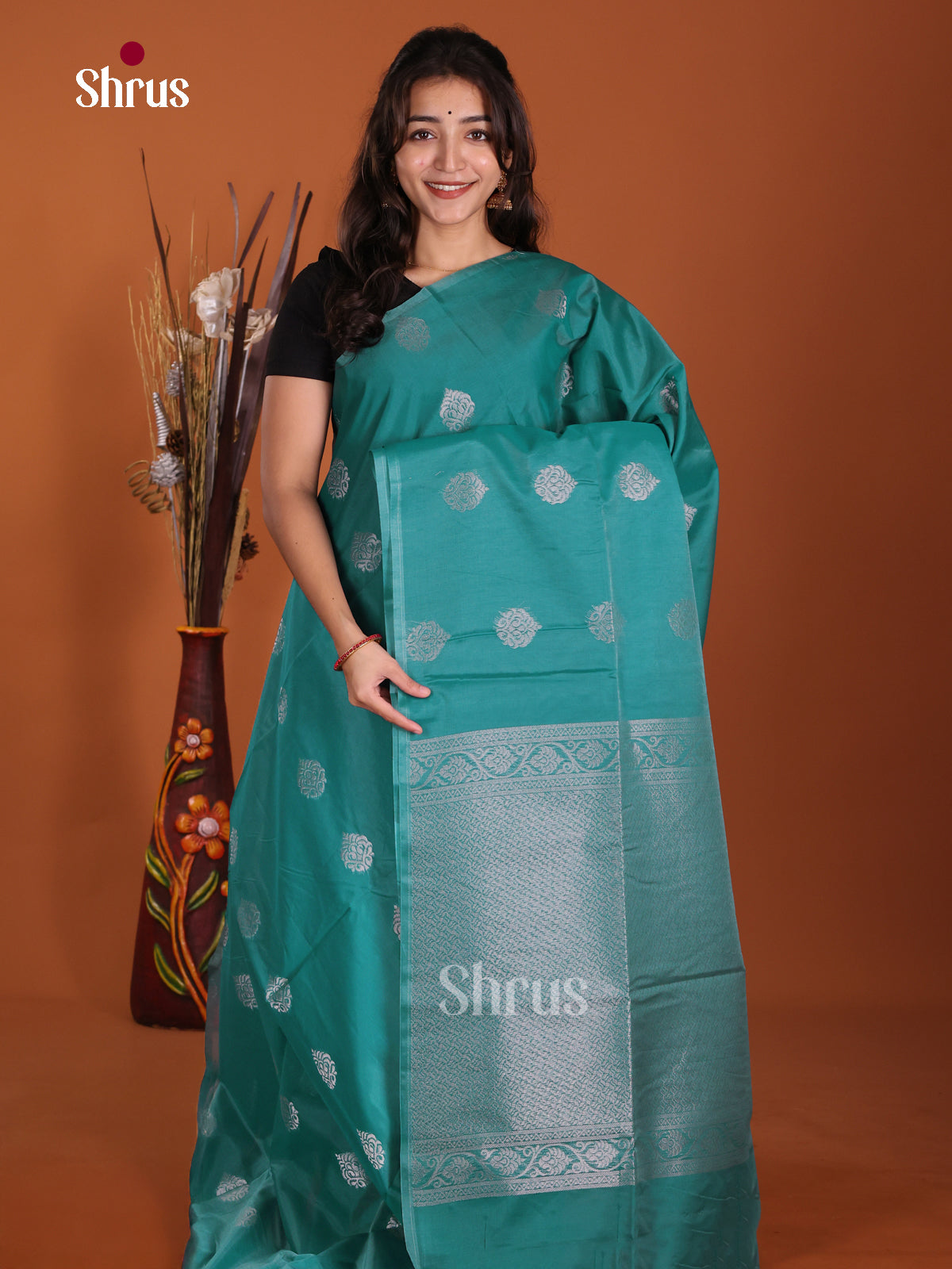 DKS11376 - Semi Silkcotton Saree