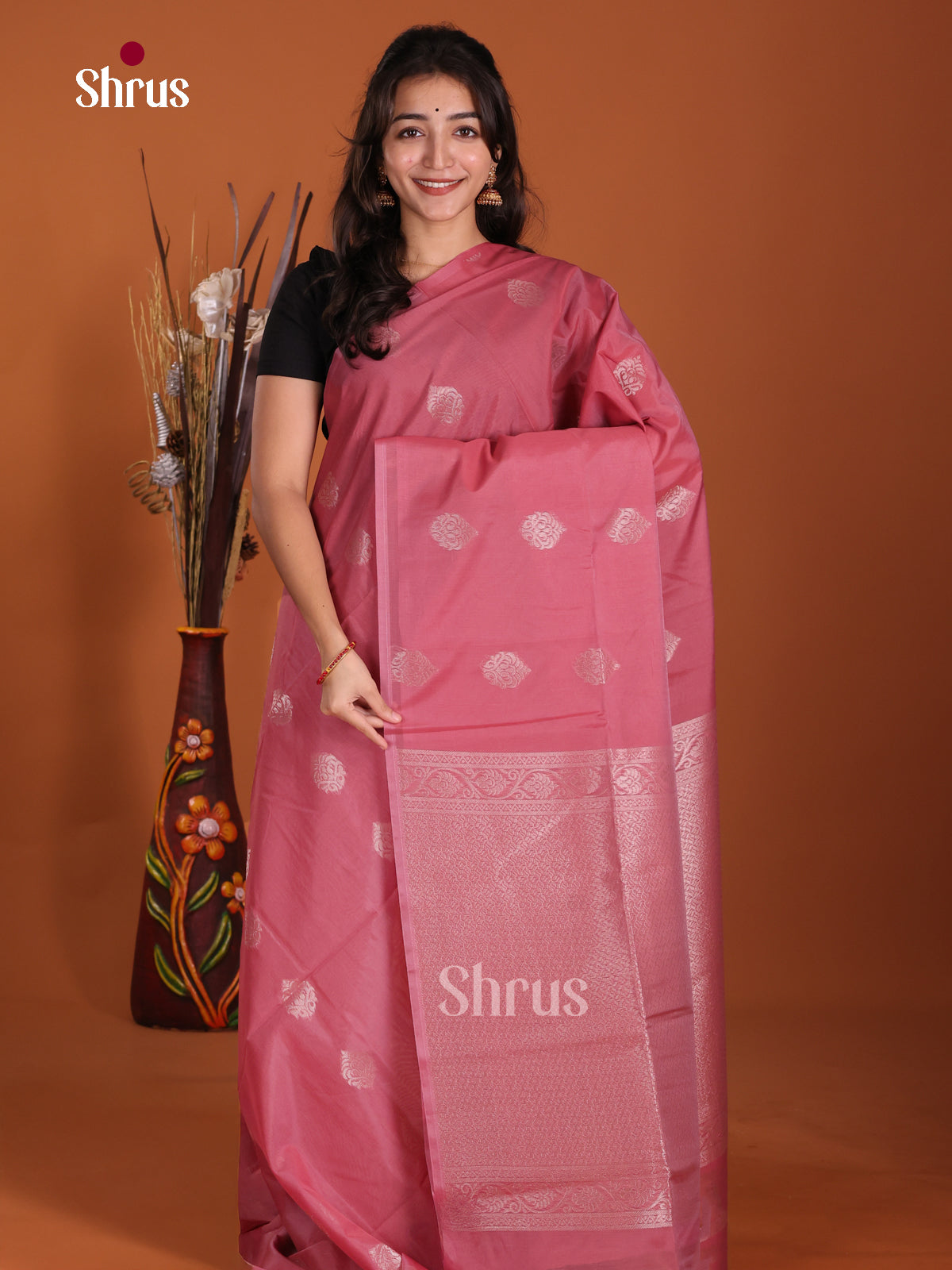 DKS11409 - Semi Silkcotton Saree
