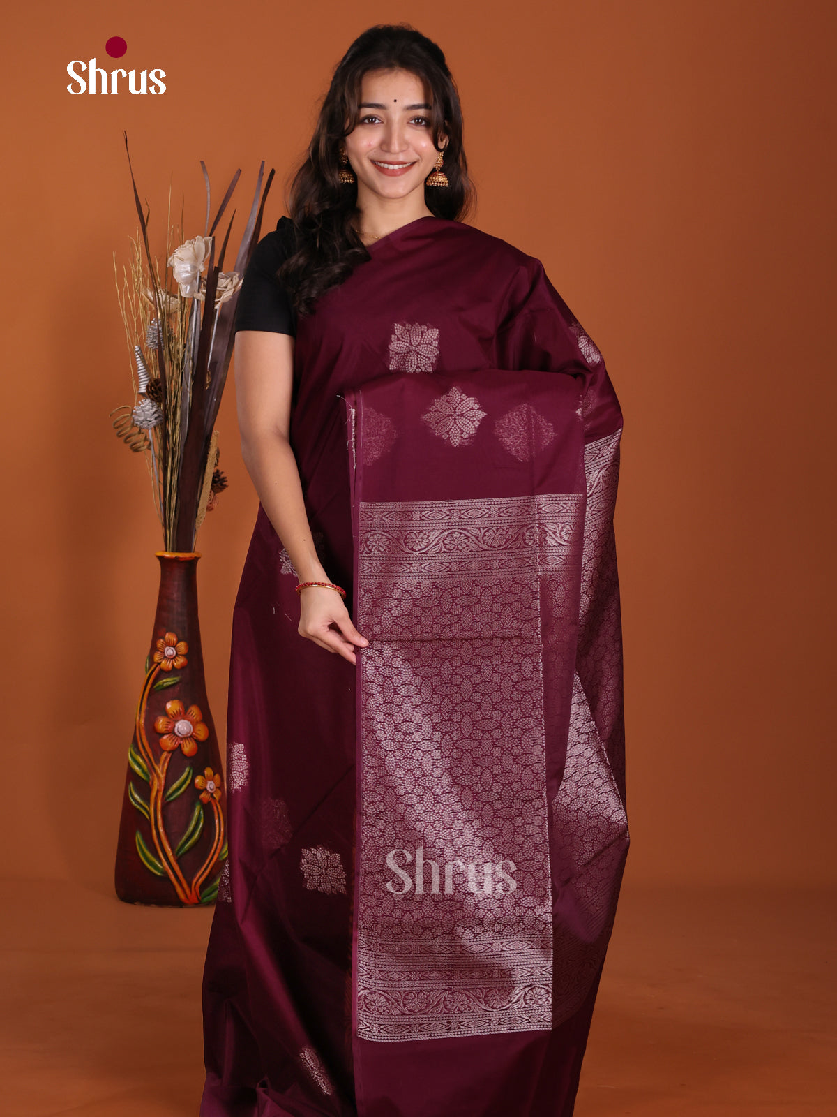DKS11410 - Semi Silkcotton Saree