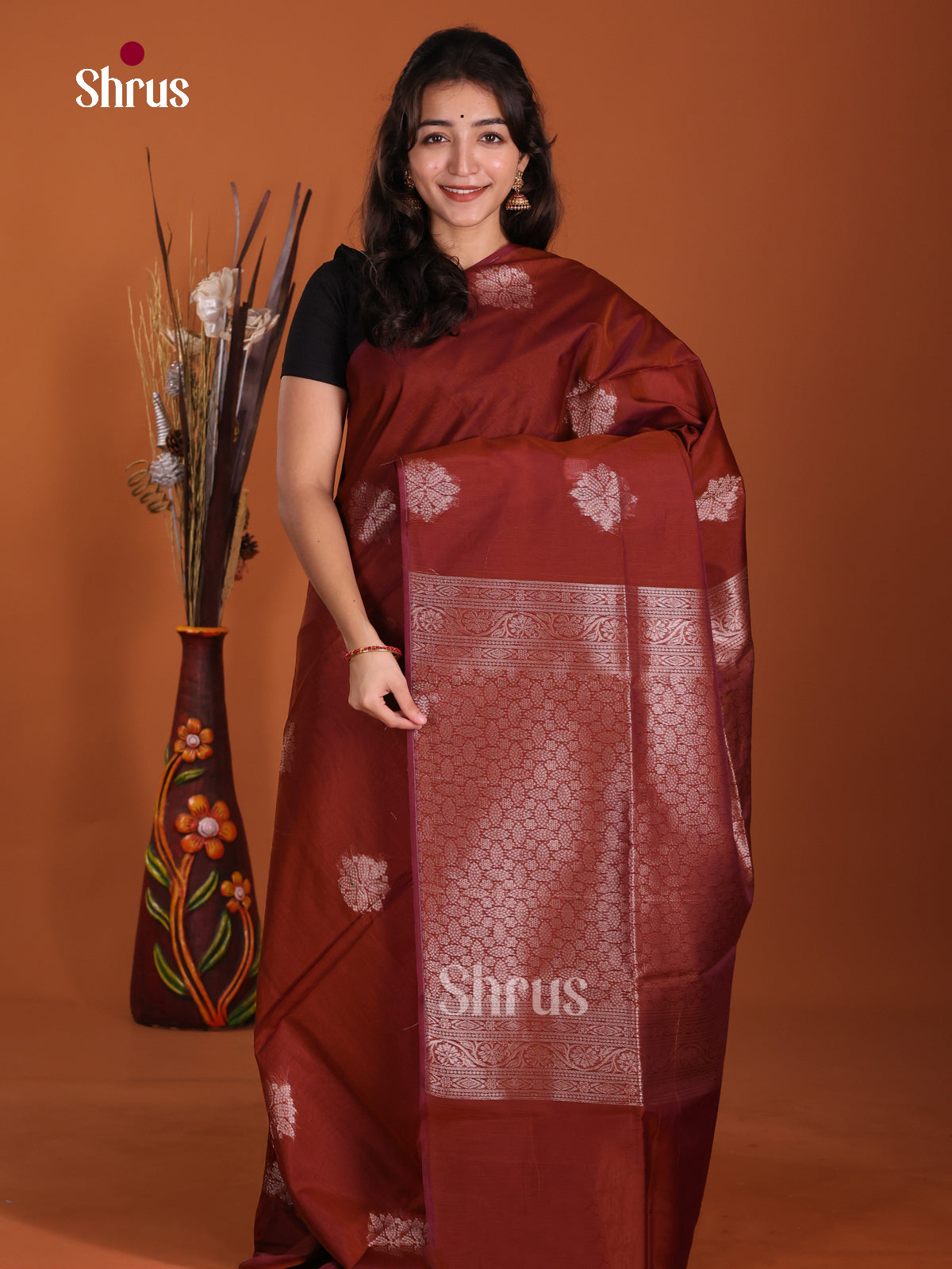 DKS11419 - Semi Silkcotton Saree