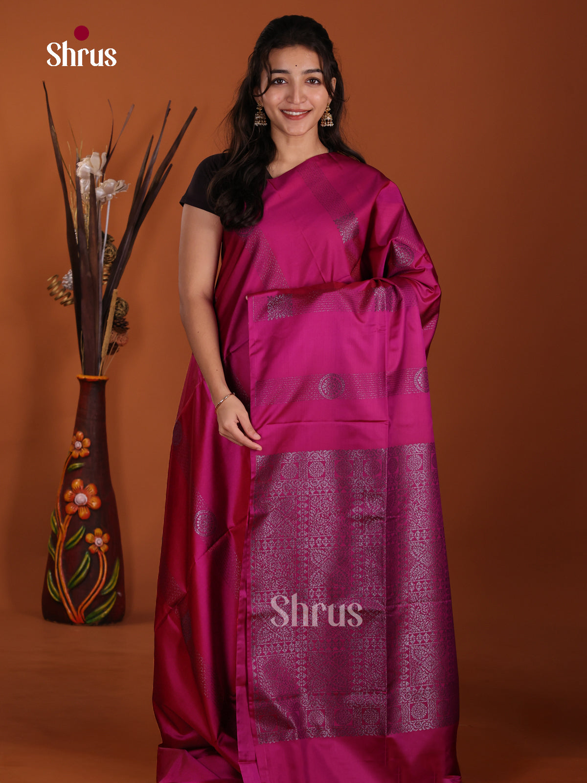 DKS11444 - Semi Softsilk Saree