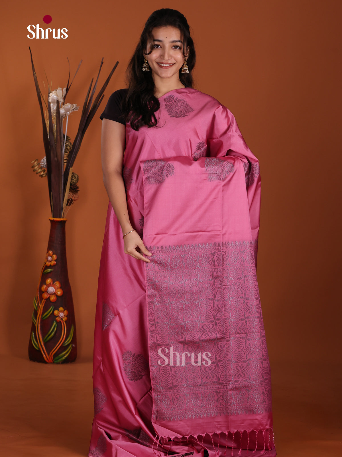 DKS11462 - Semi Softsilk Saree