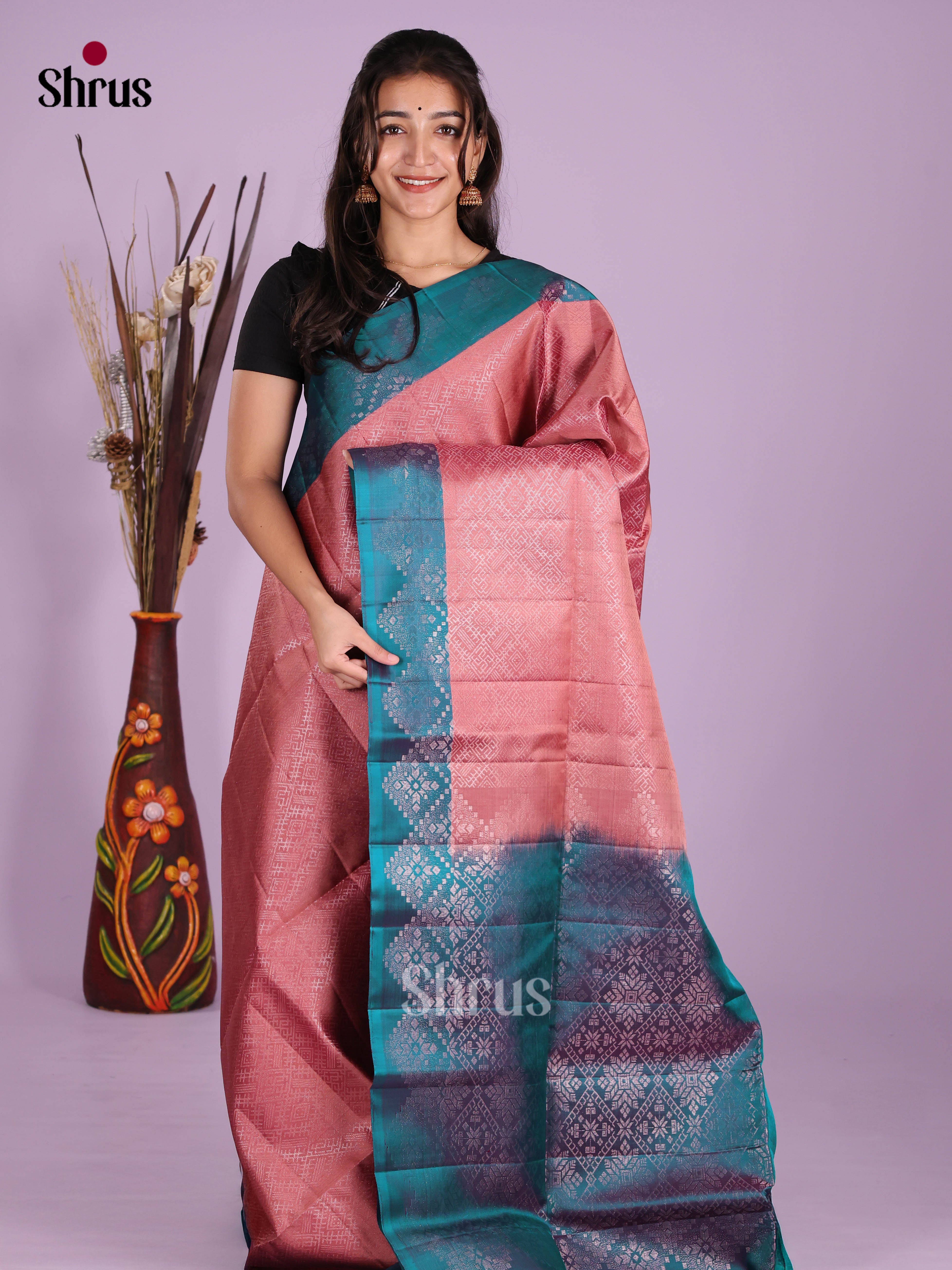 DKS11728 - Soft Silk (HR) Saree - Shop on Shrus.com