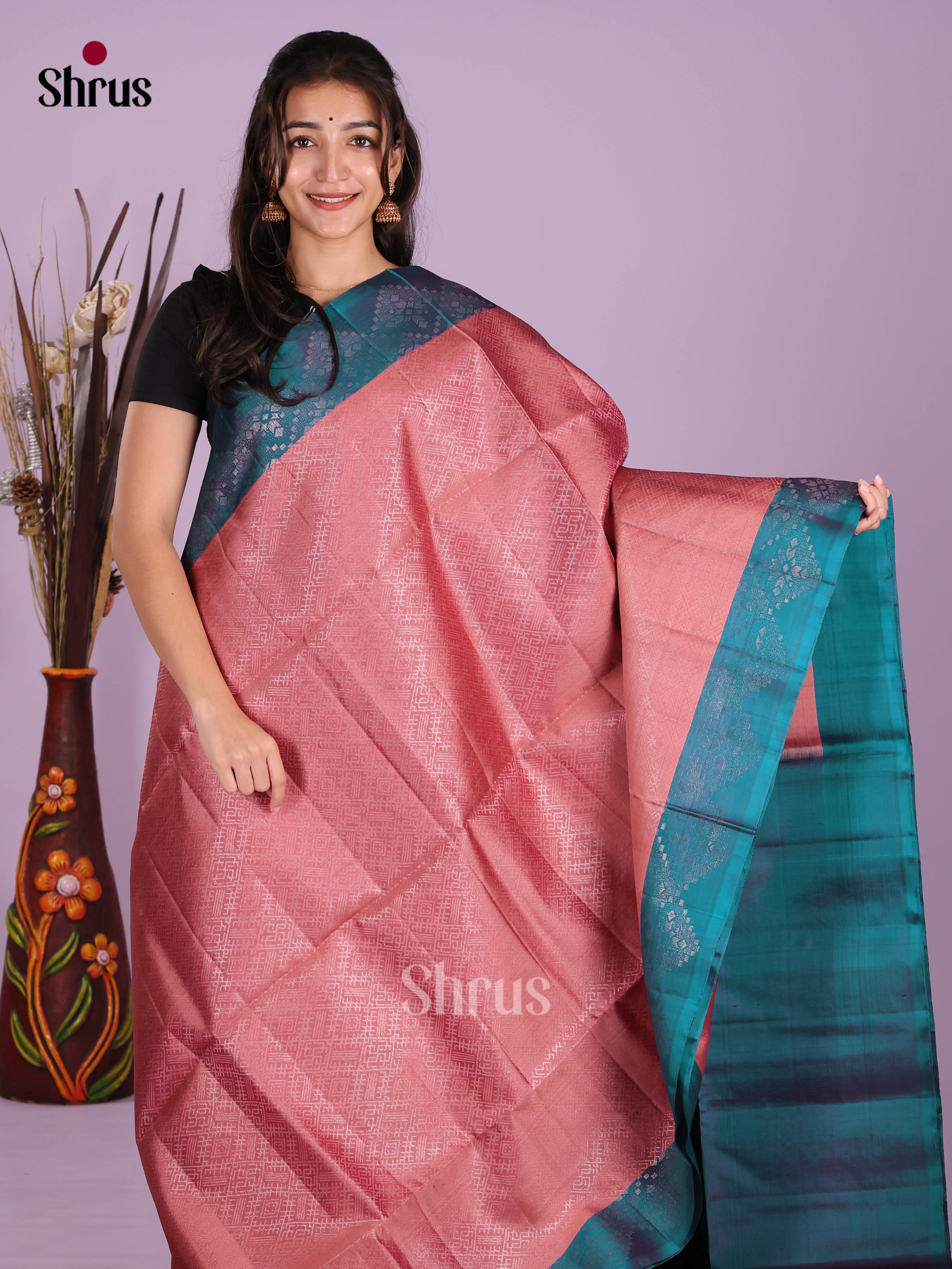 DKS11728 - Soft Silk (HR) Saree - Shop on Shrus.com