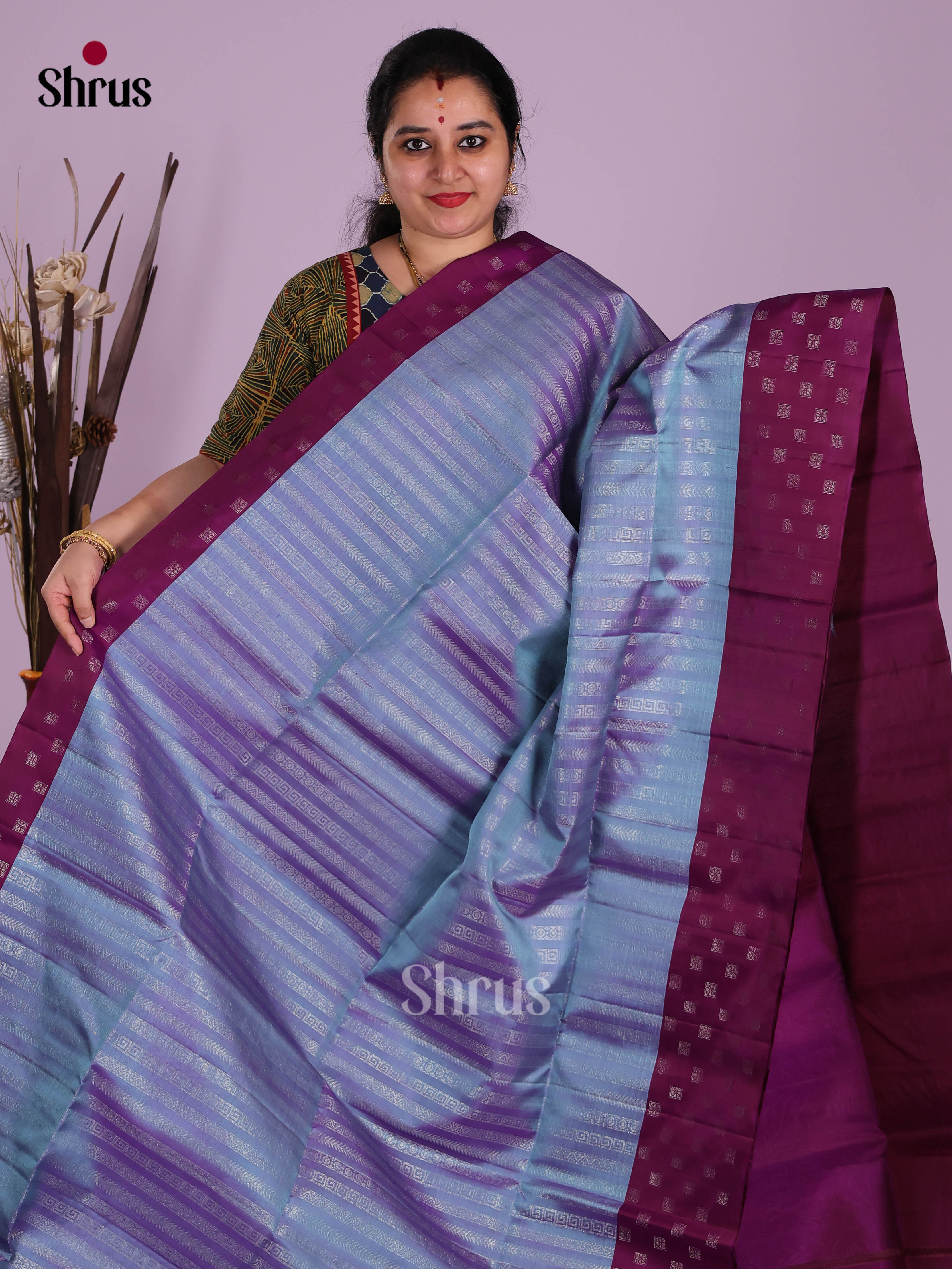 DKS11731 - Soft Silk (HR) Saree