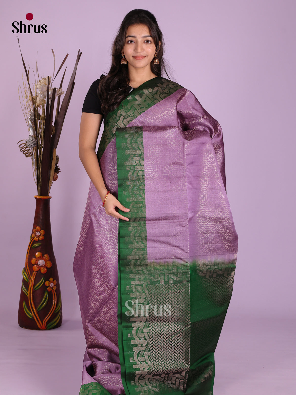 DKS11735 - Soft Silk (HR) Saree - Shop on Shrus.com
