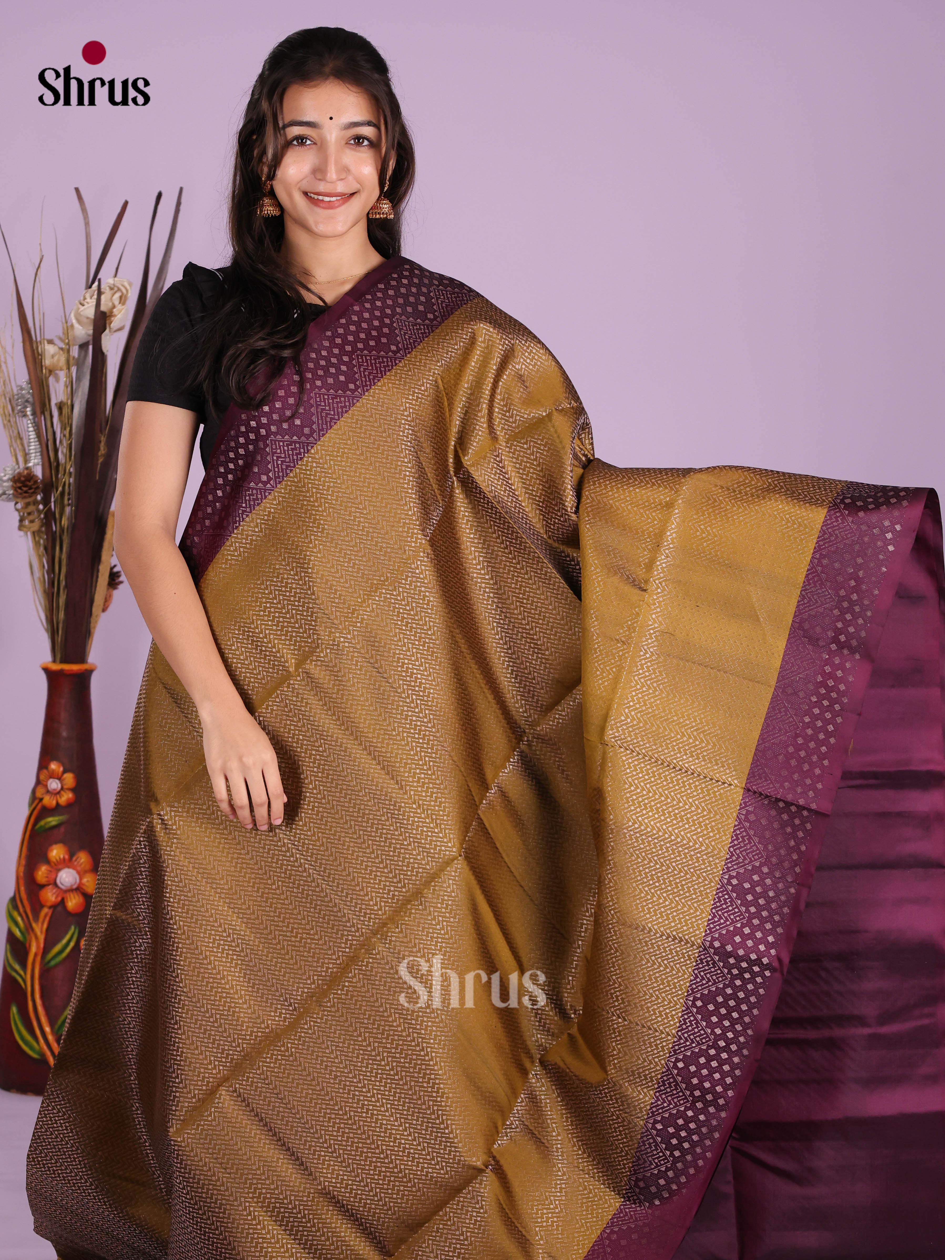 DKS11746 - Soft Silk (HR) Saree - Shop on Shrus.com