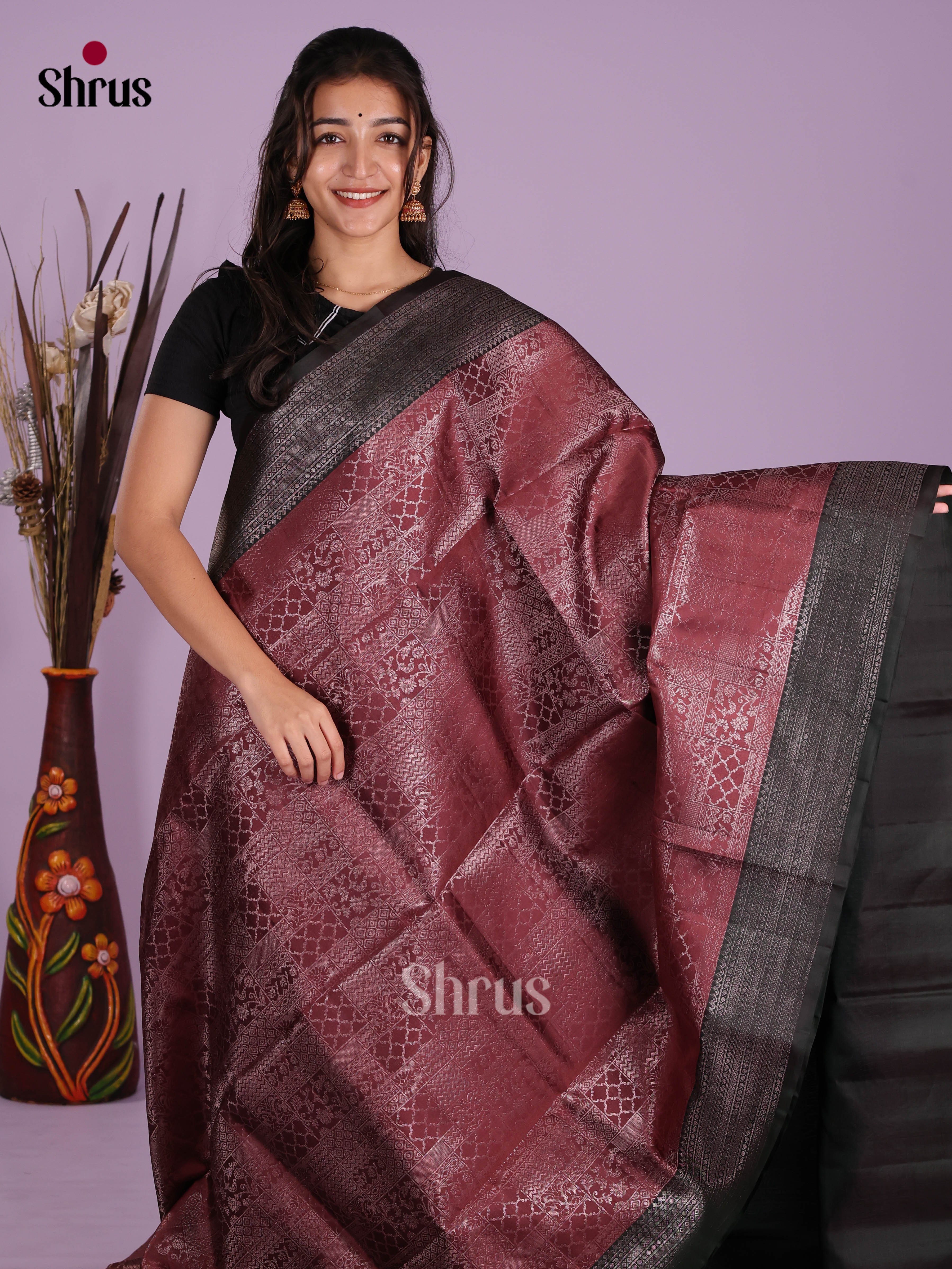 DKS11750 - Soft Silk (HR) Saree - Shop on Shrus.com