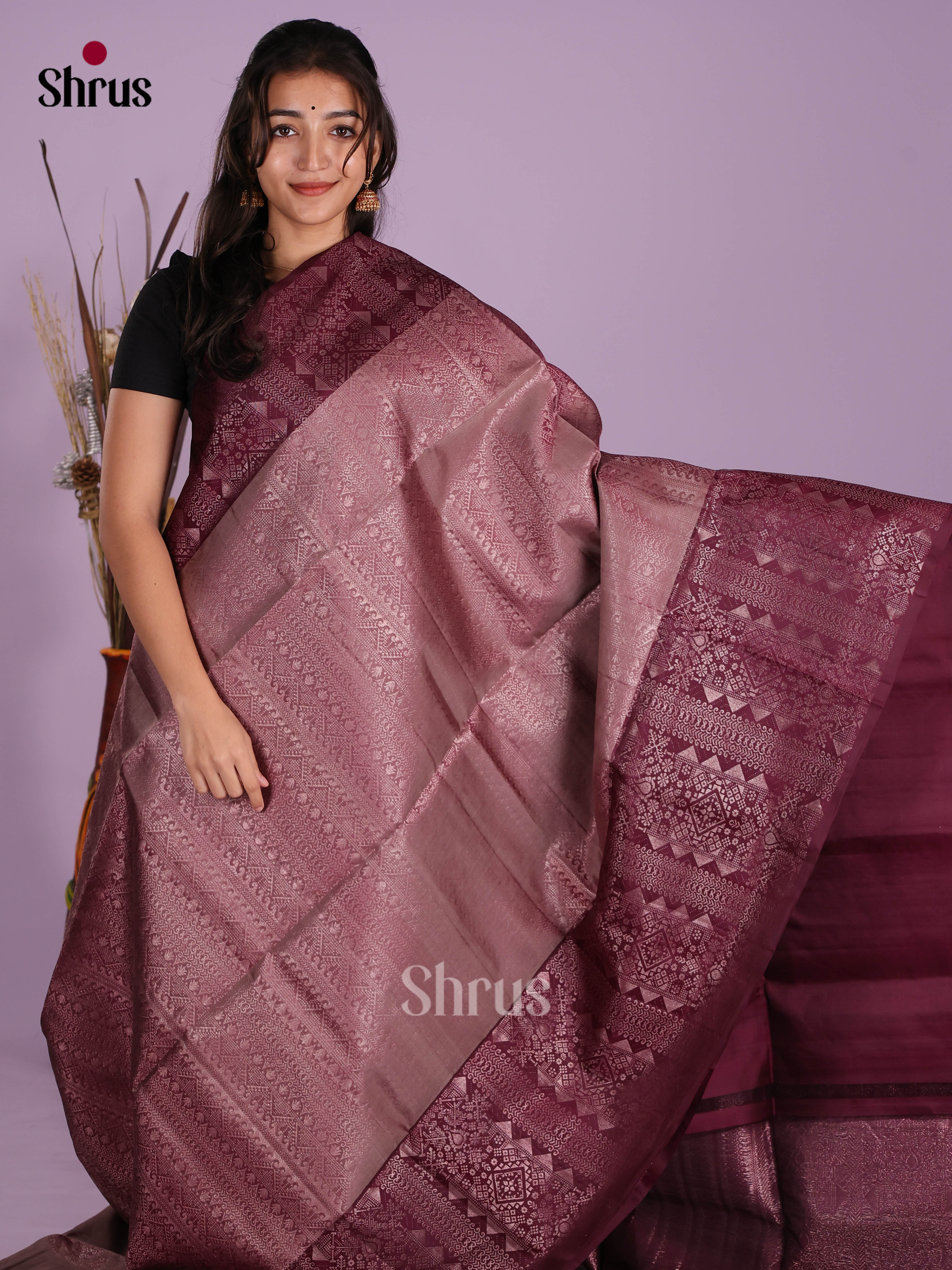 DKS11768 - Soft Silk (HR) Saree - Shop on Shrus.com