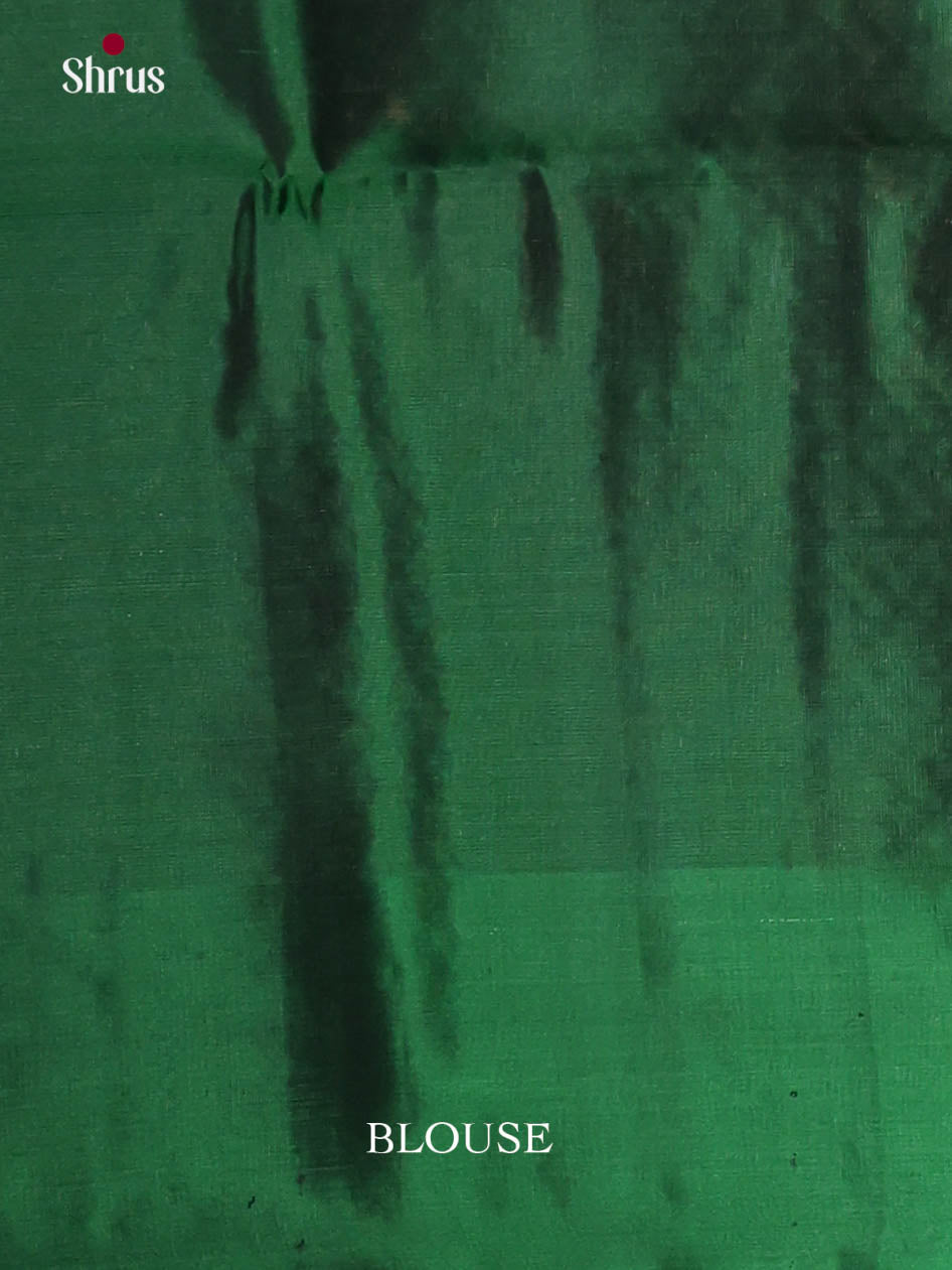 Light Green & Green Soft Silk  Saree gleams with zari brocade & rich pallu